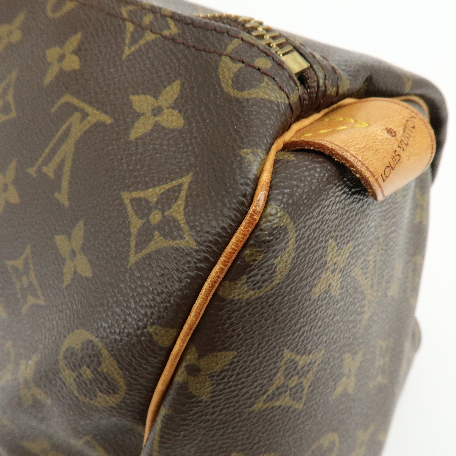 Louis Vuitton Monogram Keep All 50 Boston Bag Hand Bag Brown M41426