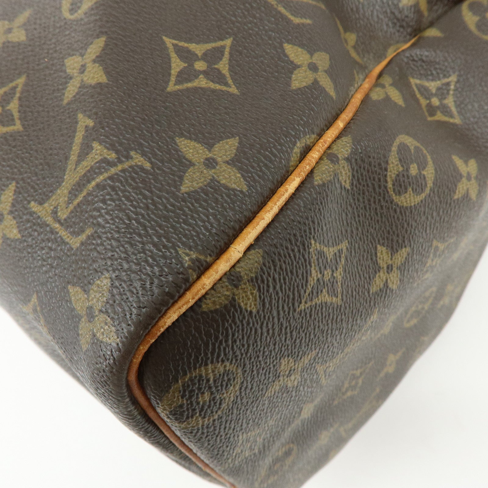 Louis Vuitton Monogram Keep All 45 Boston Bag Hand Bag Brown M41428