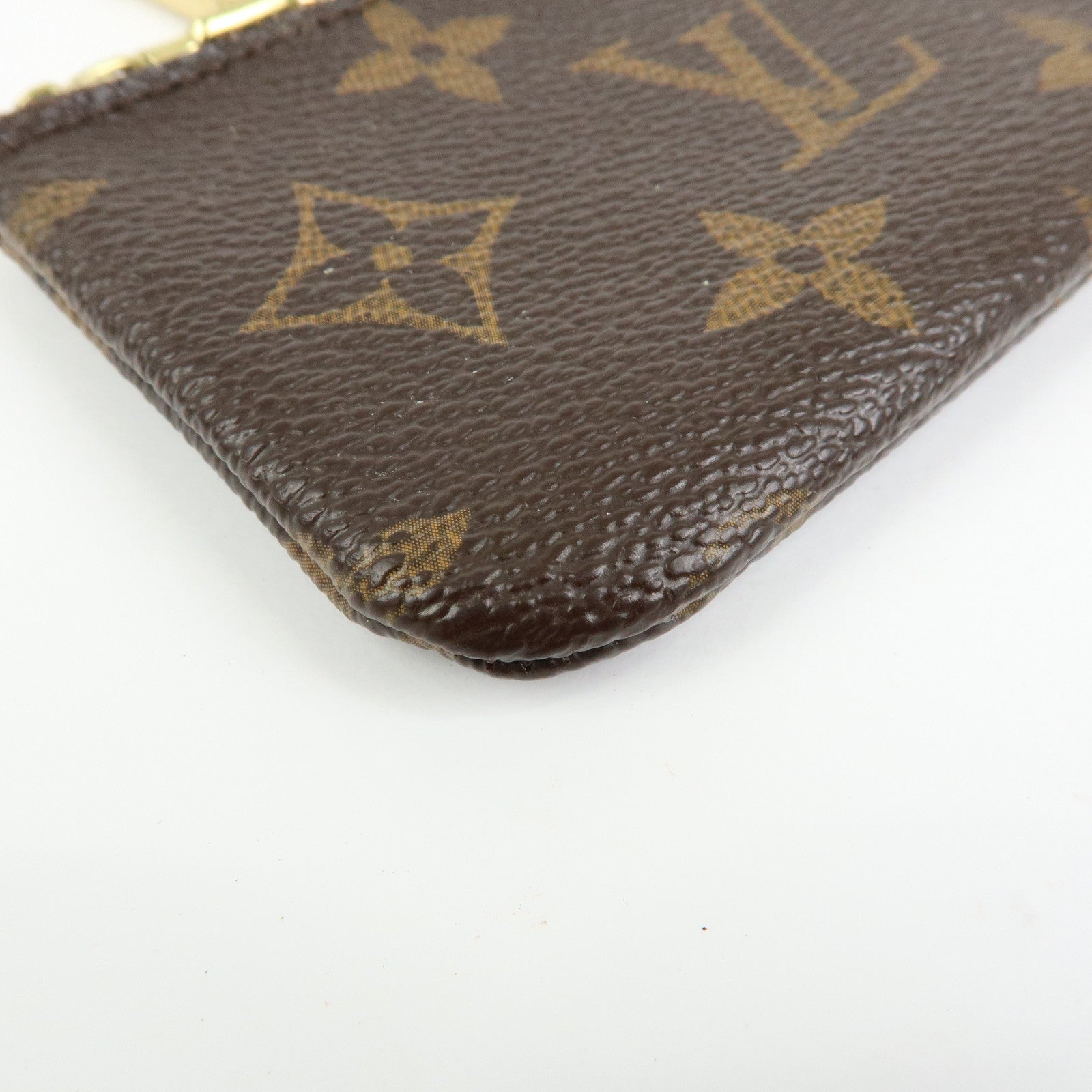 Louis Vuitton Monogram Pochette Cles Coin Case Key Case M62650