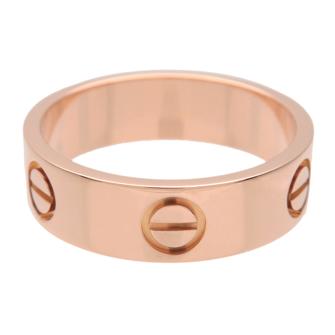 Cartier Love Ring K18 750PG Rose Gold #54 US7 EU54 HK15