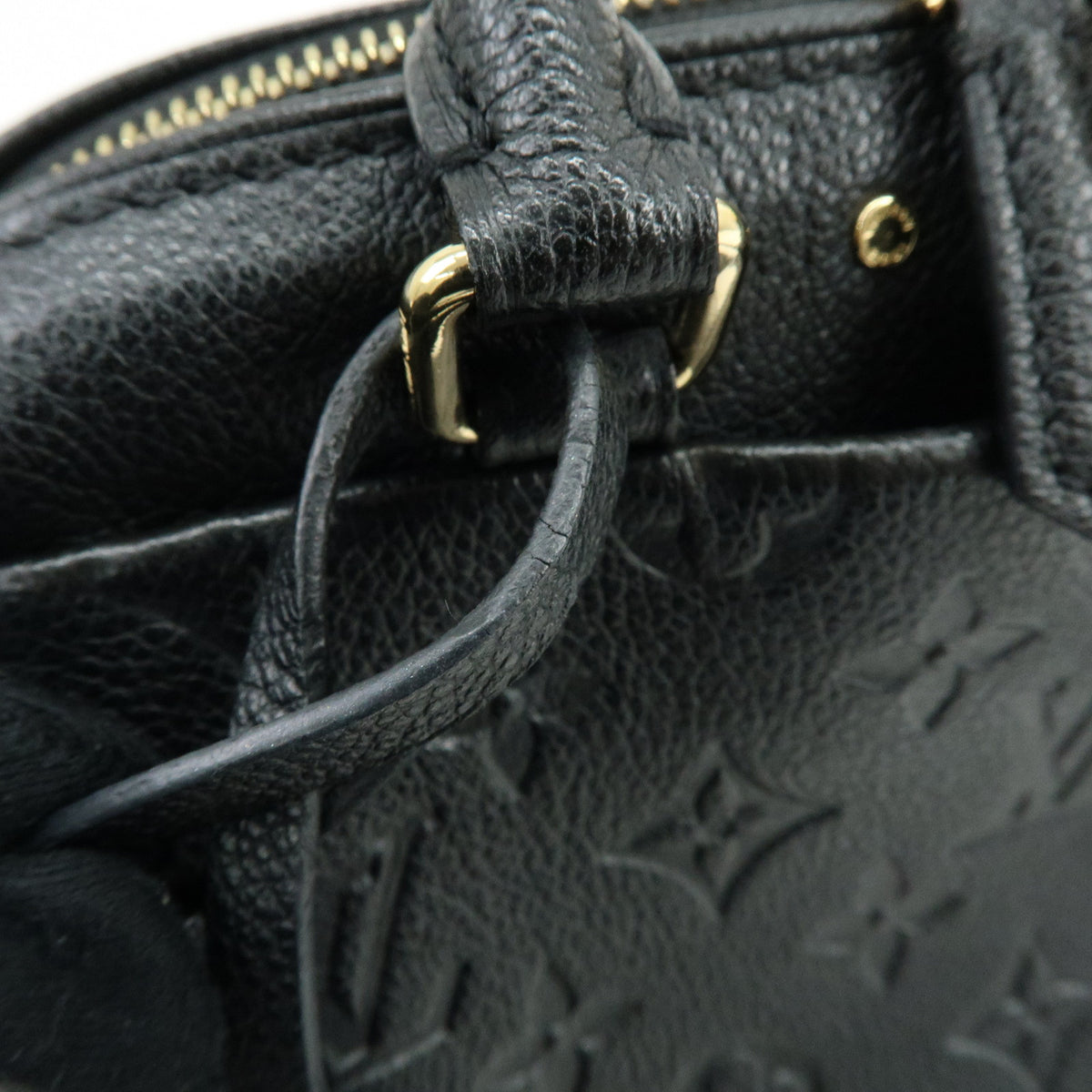 Louis Vuitton Monogram Empreinte Speedy Bandouliere 20 2Way Bag M42397