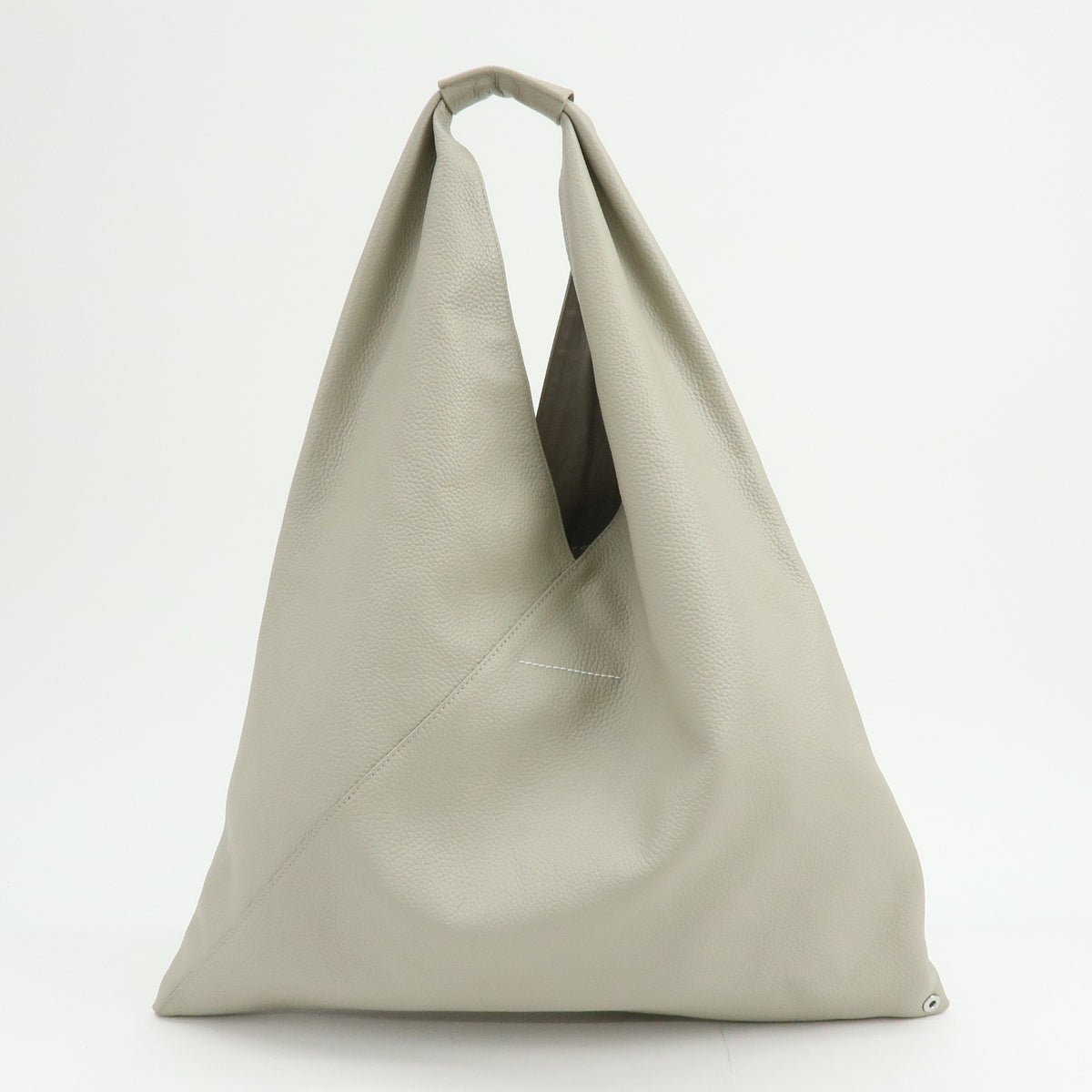 Maison Margiela MM6 Leather Japanese Tote Bag Shoulder Bag Grey