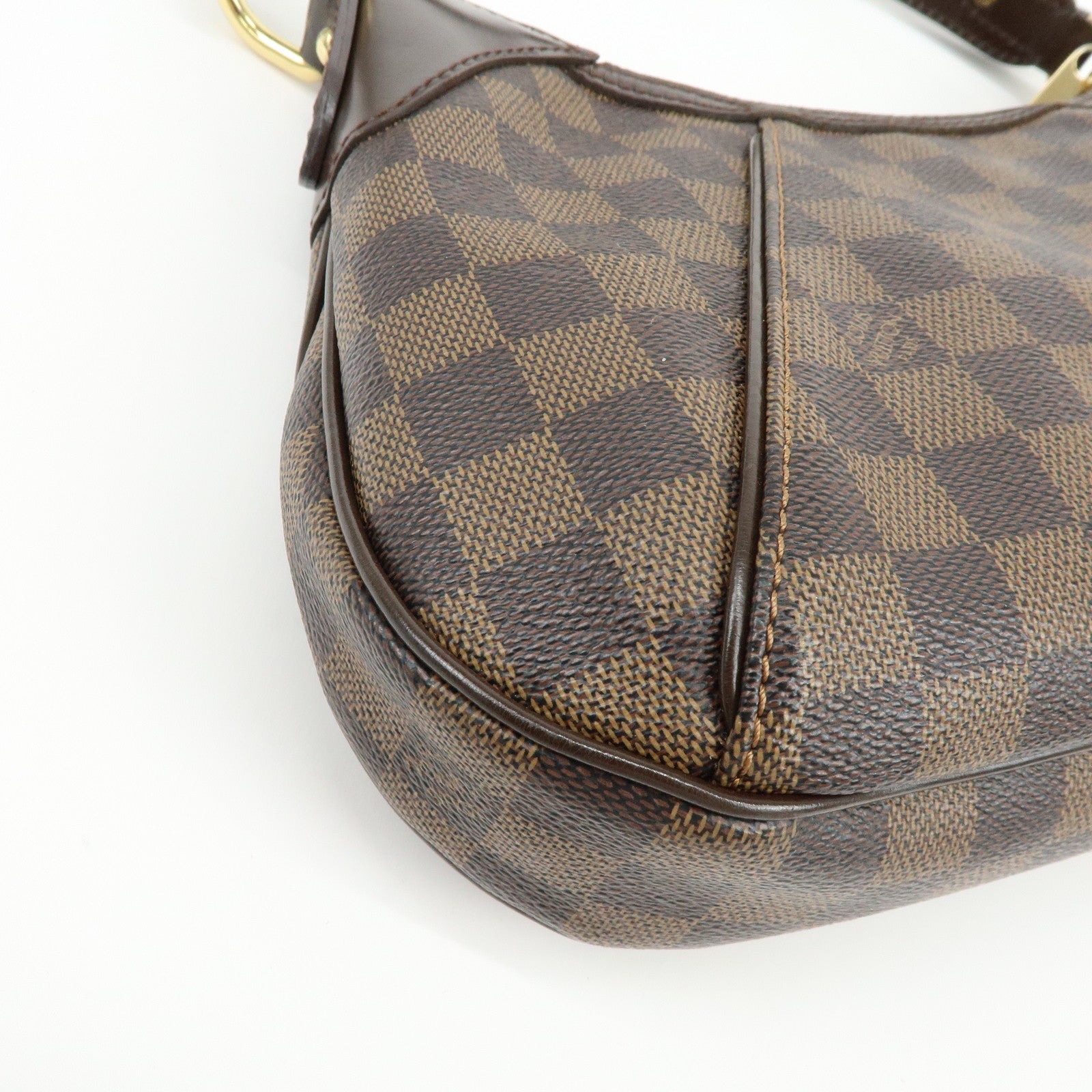 Louis Vuitton Damier Ebene Thames PM Shoulder Bag Hand Bag N48180