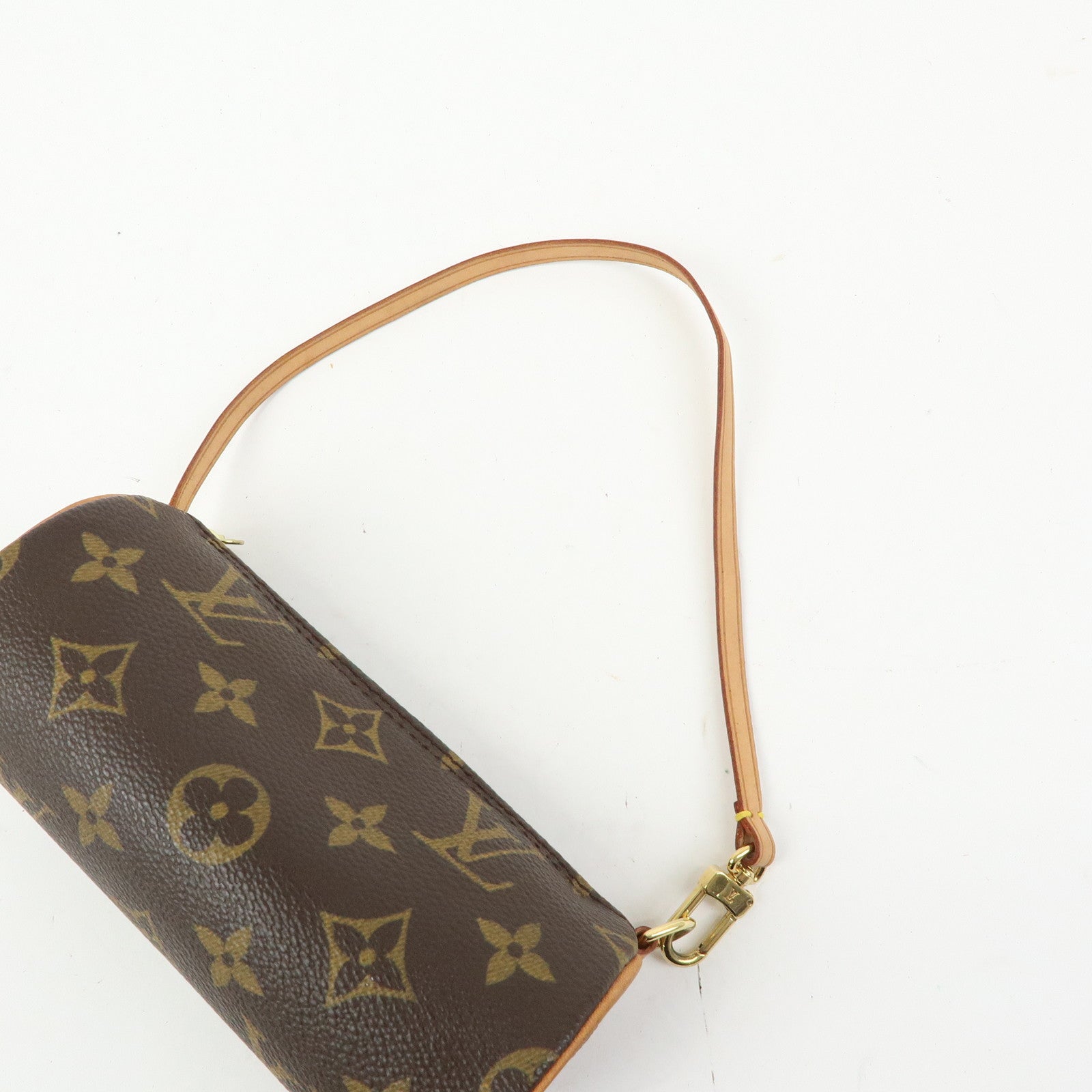 Louis Vuitton Monogram Mini Pouch for Papillon Bag Brown