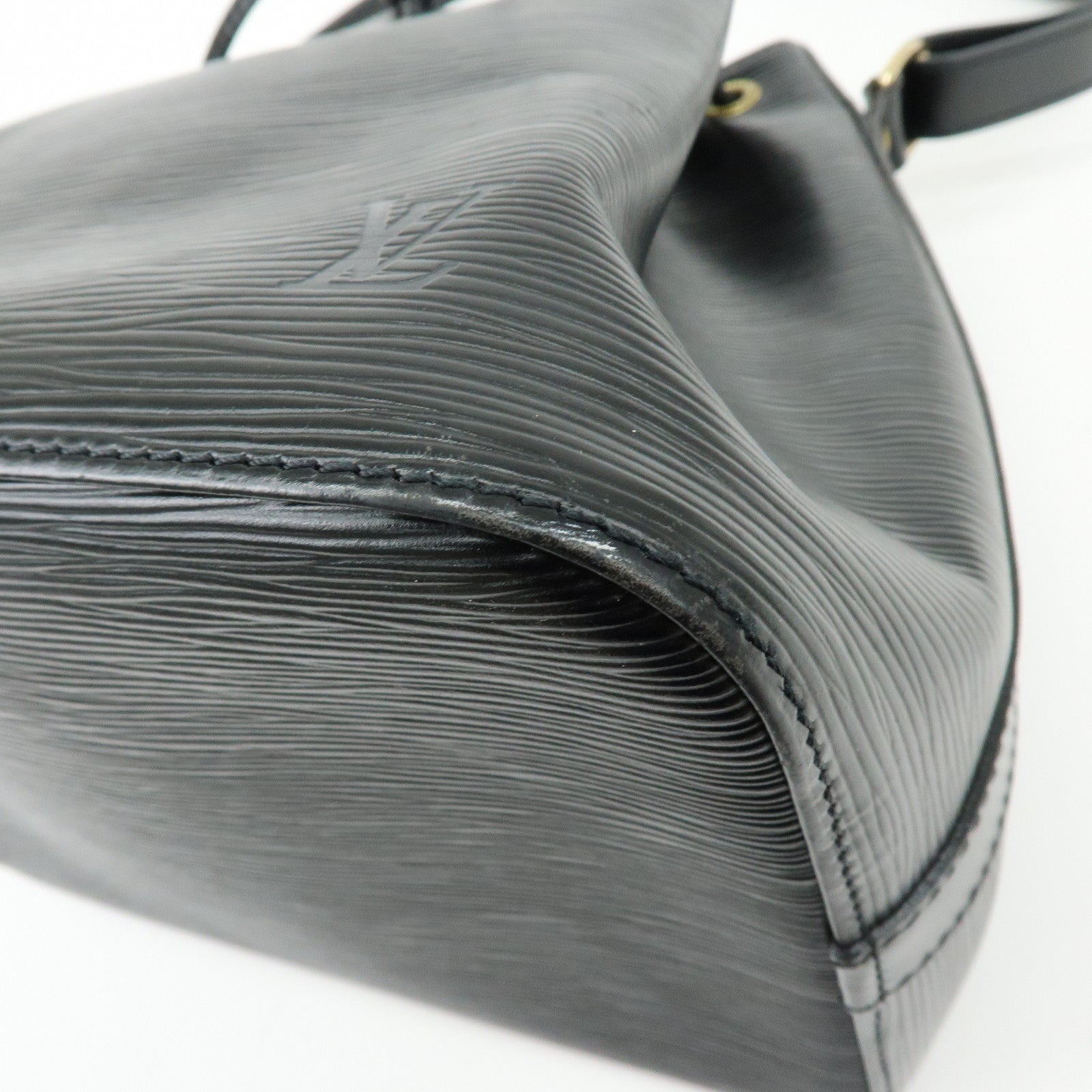 Louis Vuitton Epi Noe Leather Shoulder Bag Hand Bag Noir Black M59002