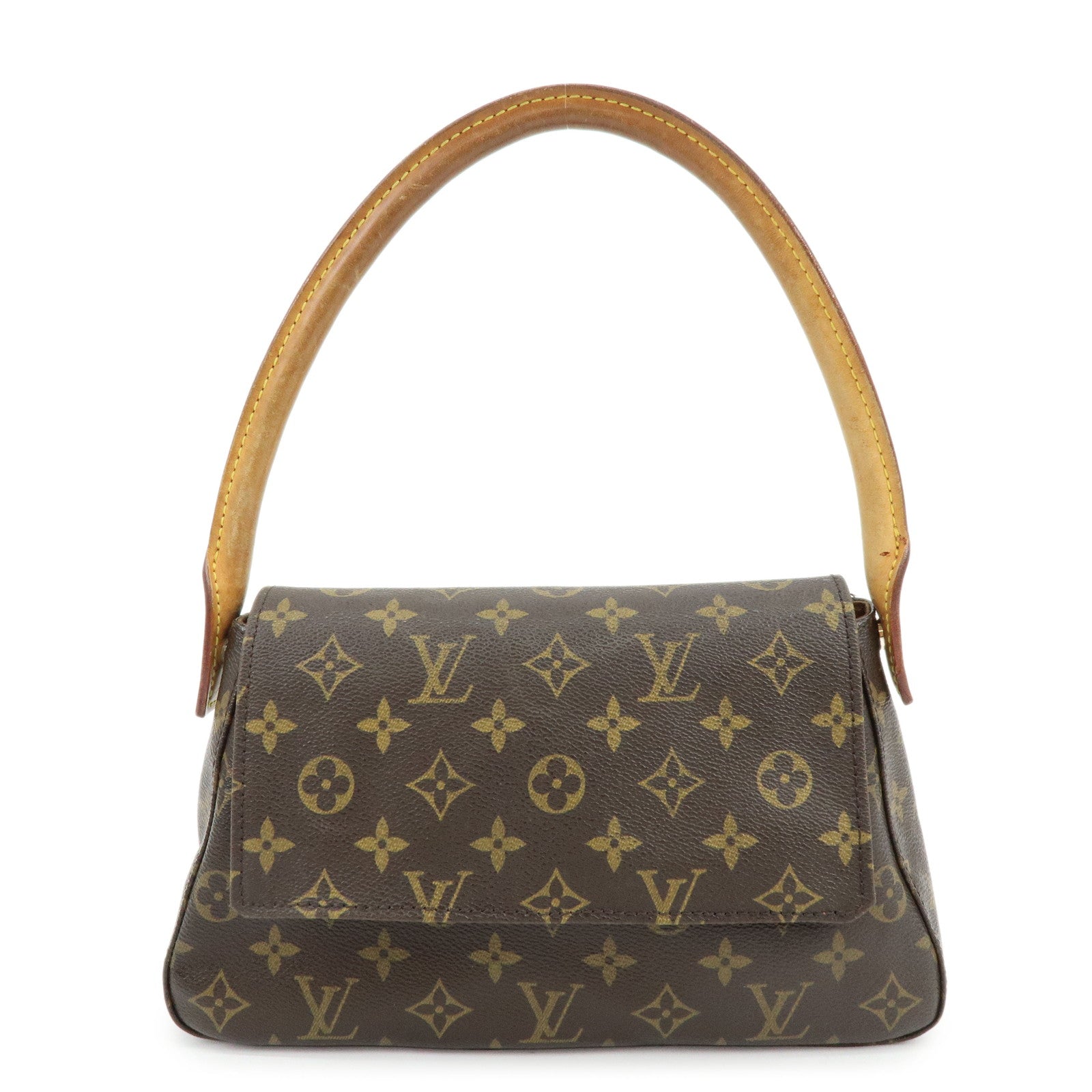 Louis Vuitton Monogram Canvas Mini Looping Shoulder Bag Hand Bag M51147
