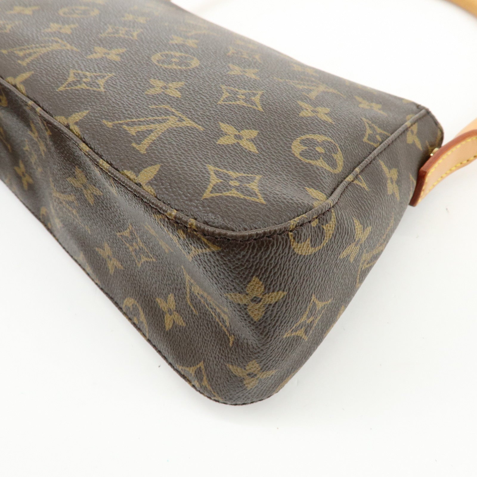 Louis Vuitton Monogram Mini Looping Shoulder Bag Brown M51147