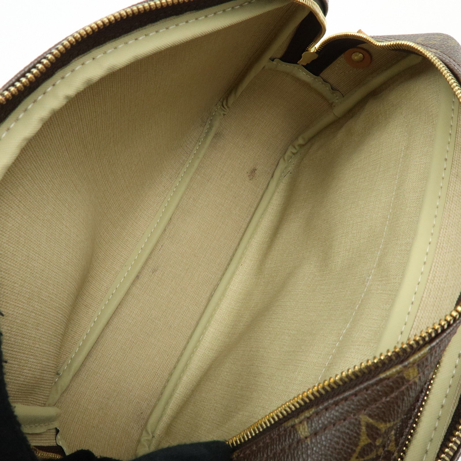 Louis Vuitton Monogram Reporter PM Shoulder Bag Brown M45254