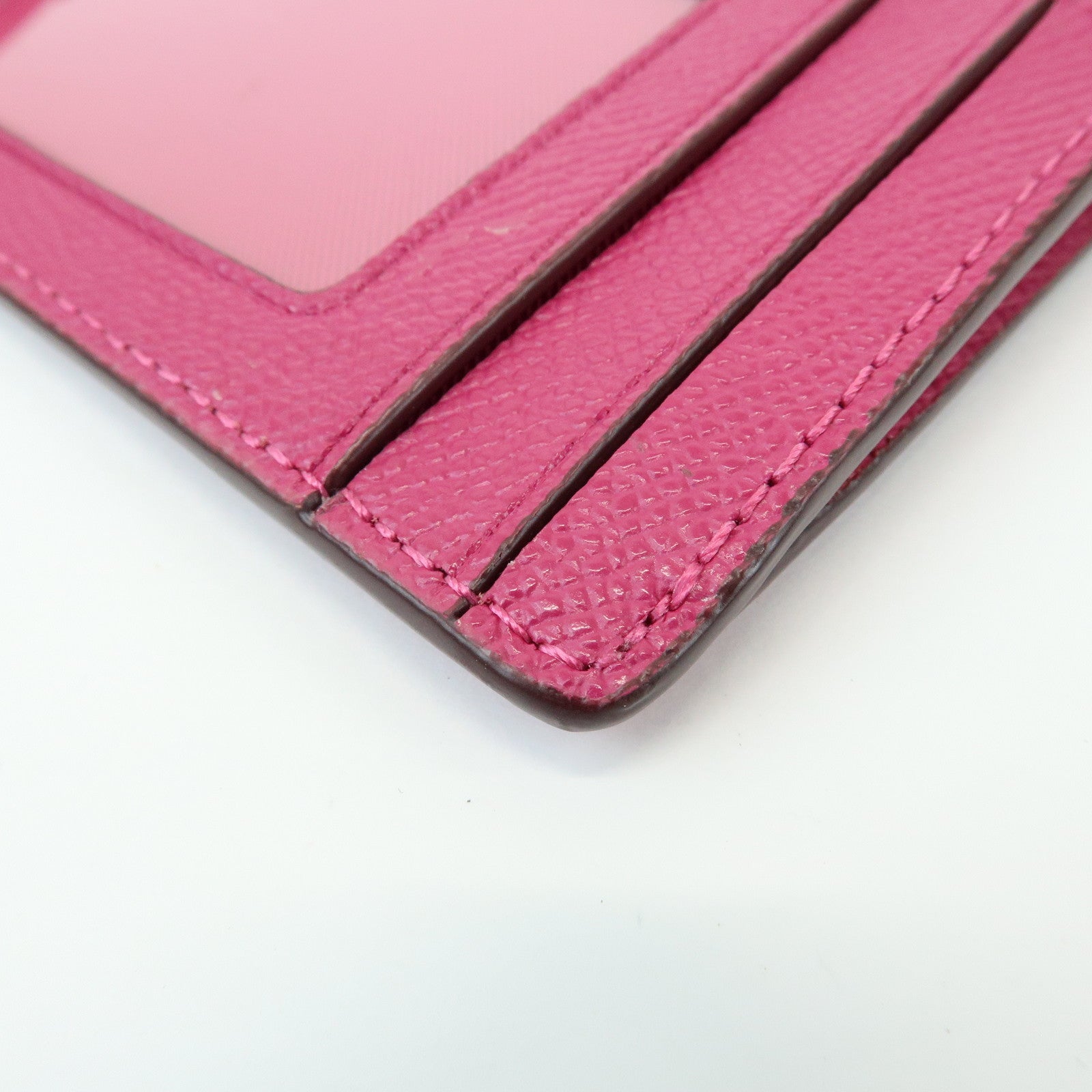 COACH Set of 2 Signature PVC Leather Compact Wallet Coin Case