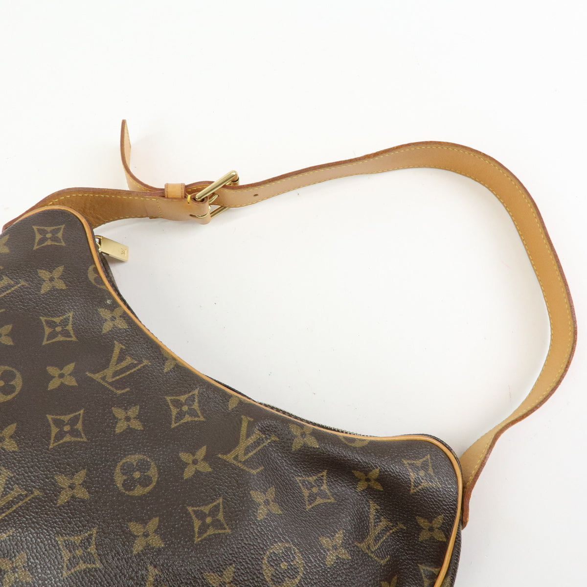 Louis Vuitton Monogram Croissant MM Shoulder Bag Brown M51512
