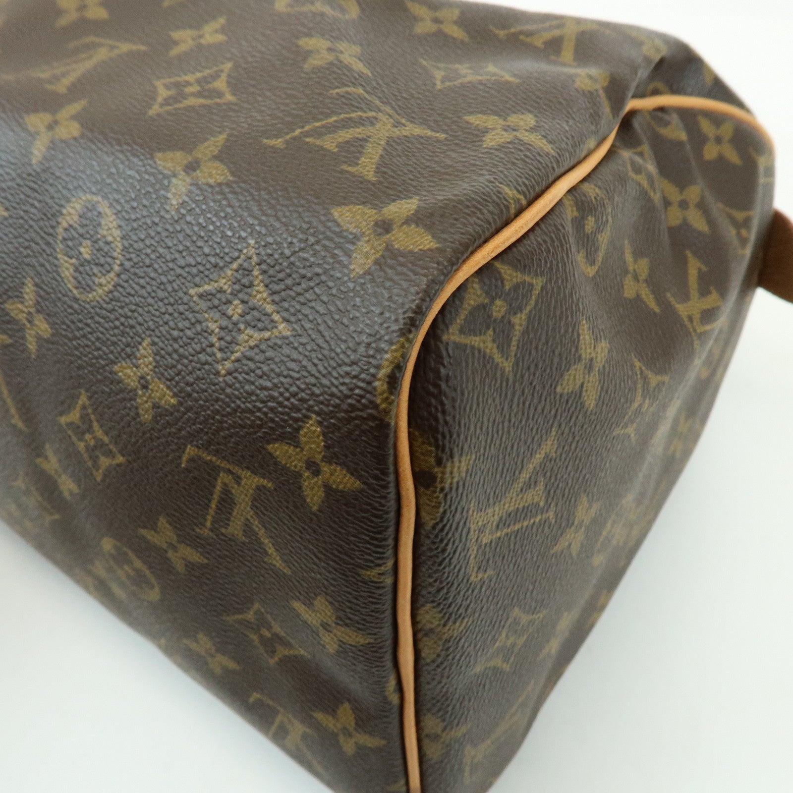Louis Vuitton Monogram Speedy 30 Boston Bag Hand Bag Brown M41526