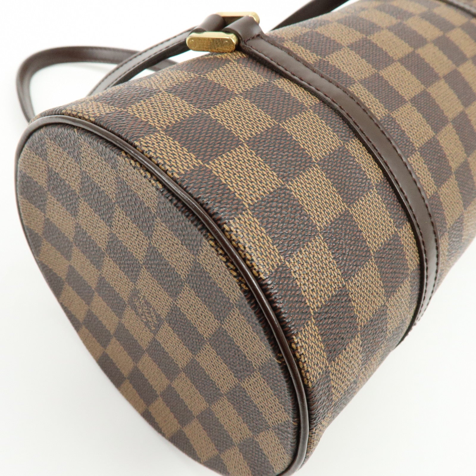 Louis Vuitton Damier Ebene Papillon 30 Hand Bag Brown N51303