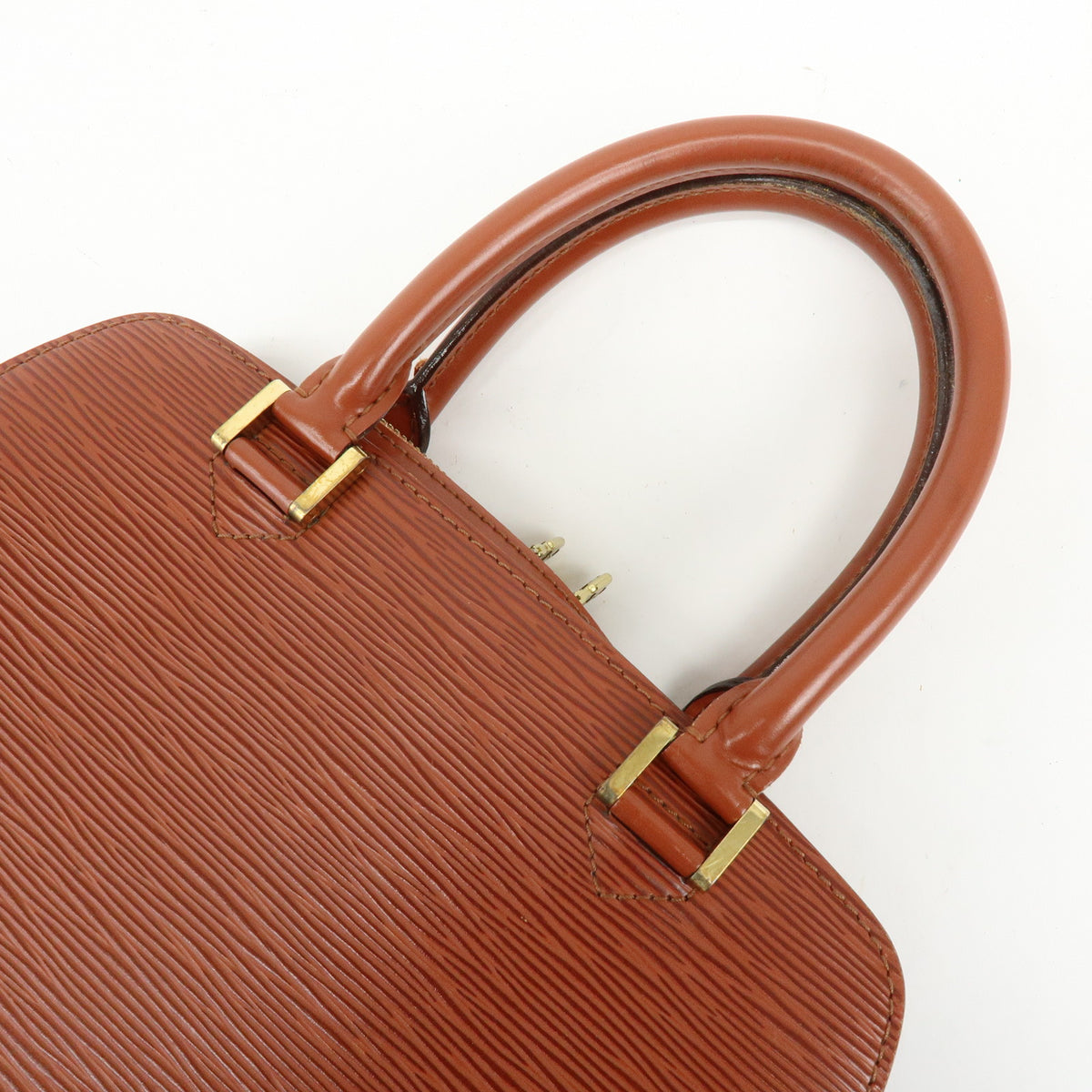 Luois Vuitton Epi Leather Pont Neuf Hand Bag Kenya Brown M52053