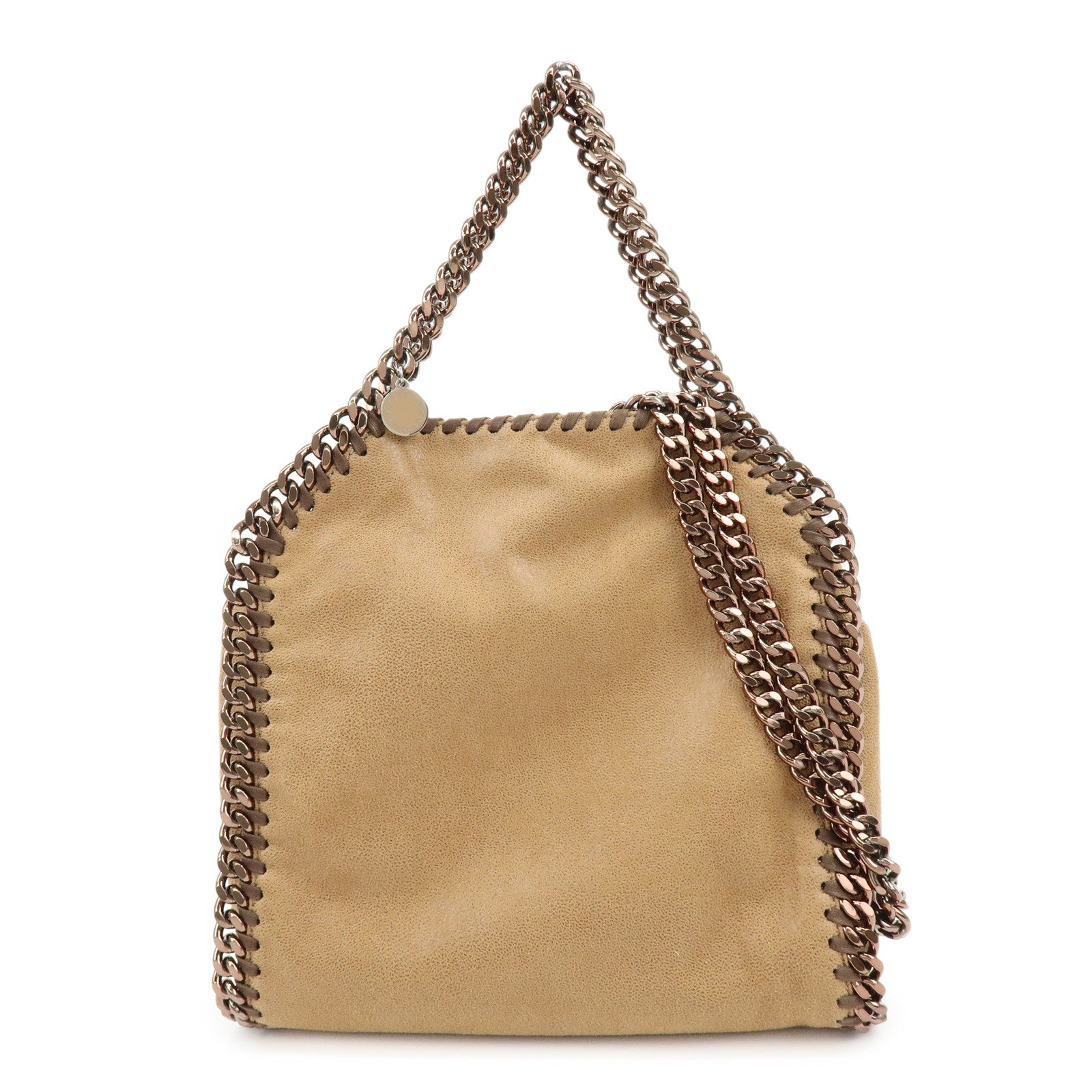 STELLA MCCARTNEY Falabella Faux Leather 2Way Bag Brown 371223
