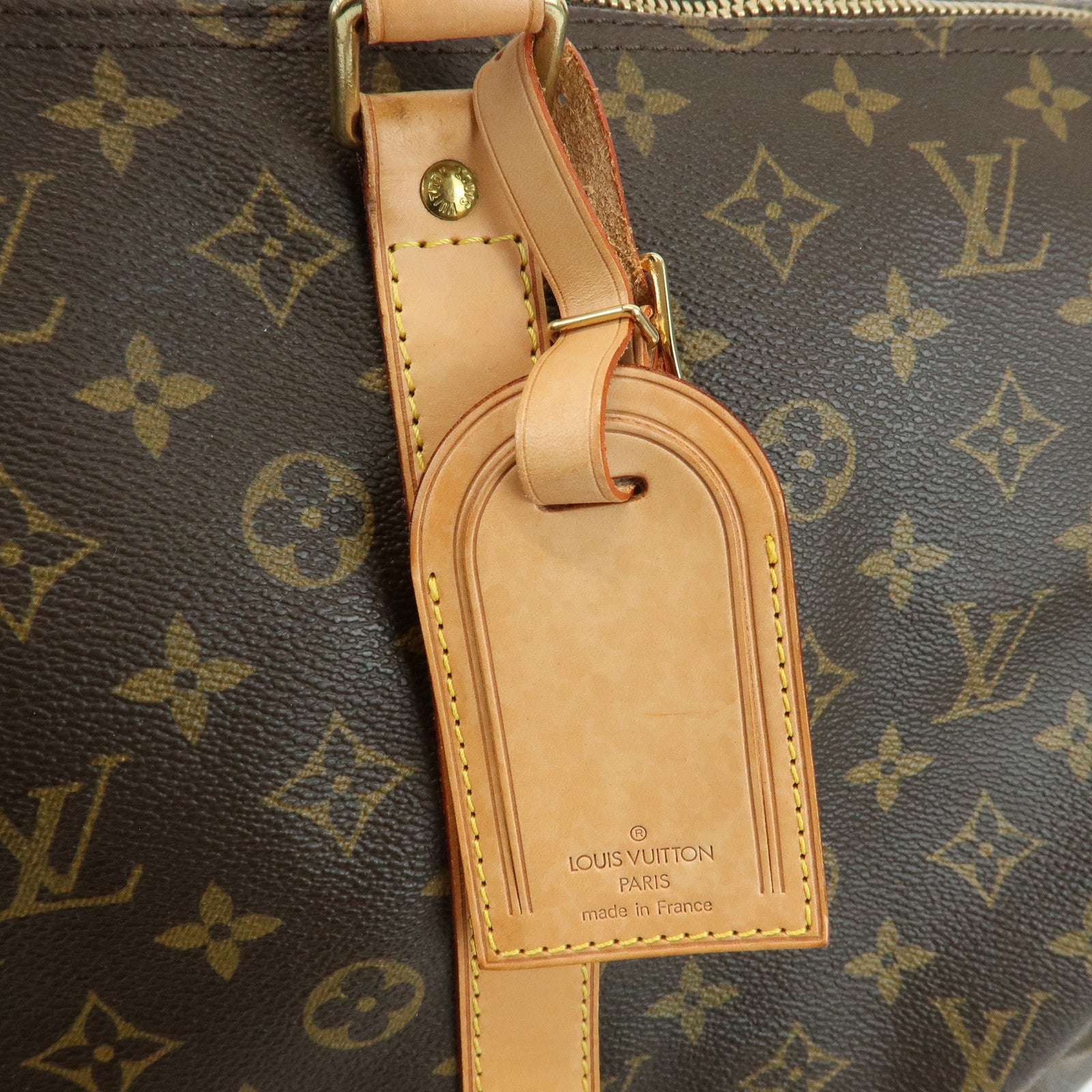 Louis Vuitton Monogram Keep All Bandouliere 55 Boston Bag M41414