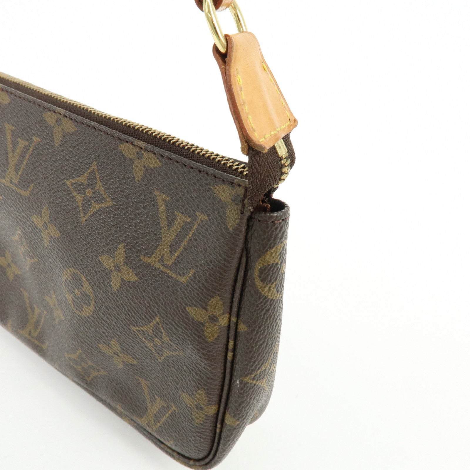 Louis Vuitton Monogram Pochette Accessoires Pouch Hand Bag M51980