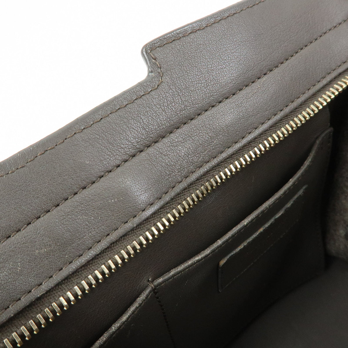 SAINT LAURENT PARIS Petit Cabas Y Line Leather 2Way Hand Bag 311210