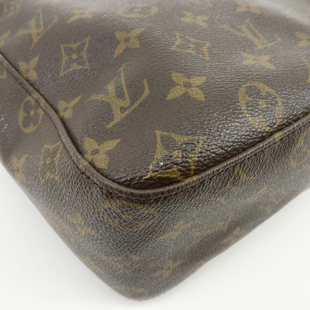 Louis Vuitton Monogram Looping GM Shoulder Bag Brown M51145