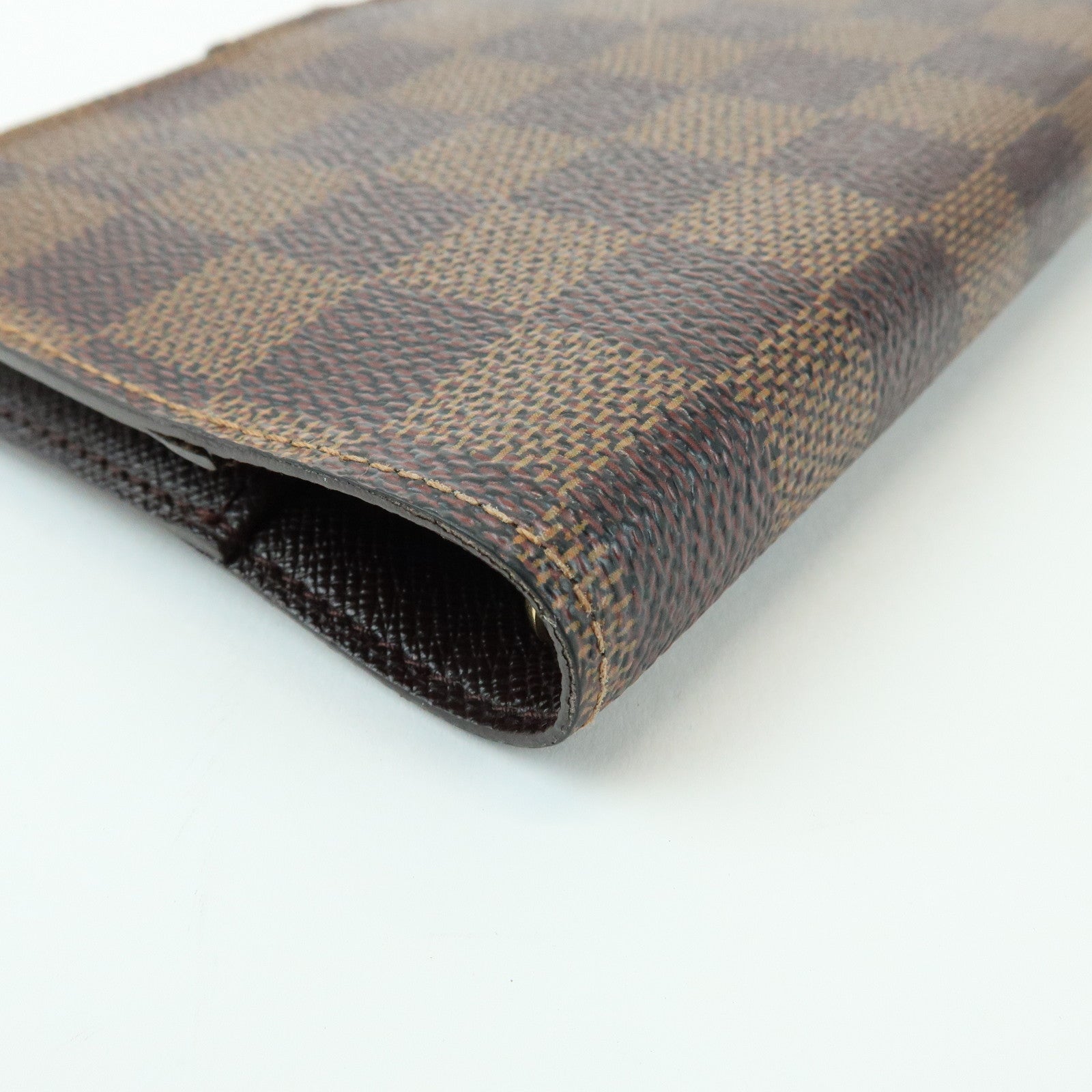 Louis Vuitton Damier Agenda PM Planner Cover Damier Ebene R20700