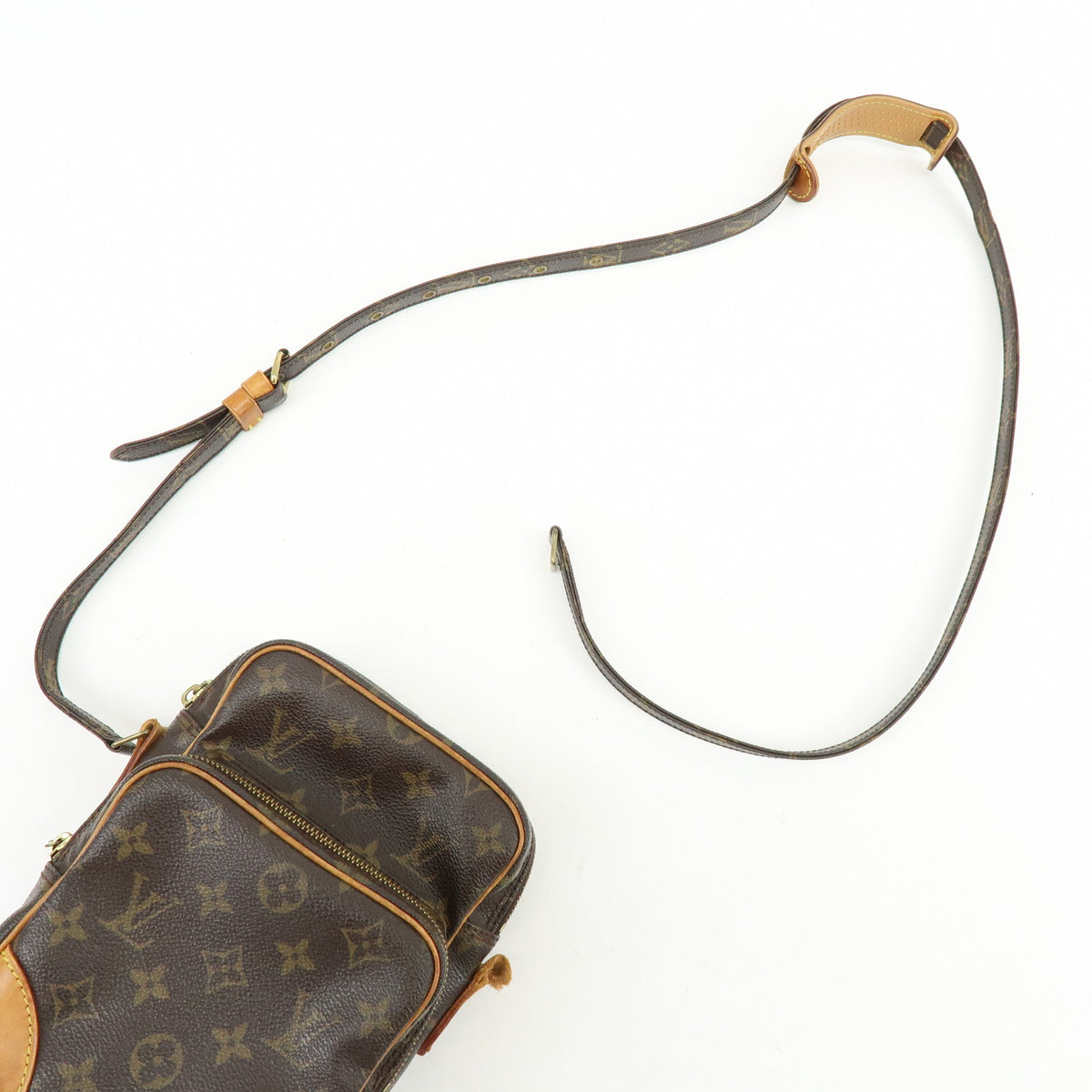 Louis Vuitton Monogram Amazone Shoulder Bag Crossbody Bag Brown M45236