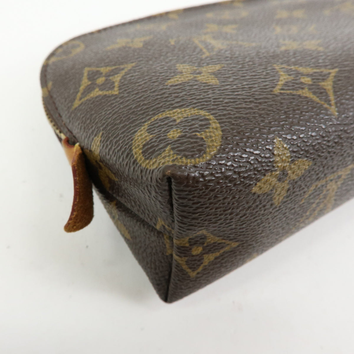 Louis Vuitton Monogram Pochette Cosmetic PM Pouch Brown M47515