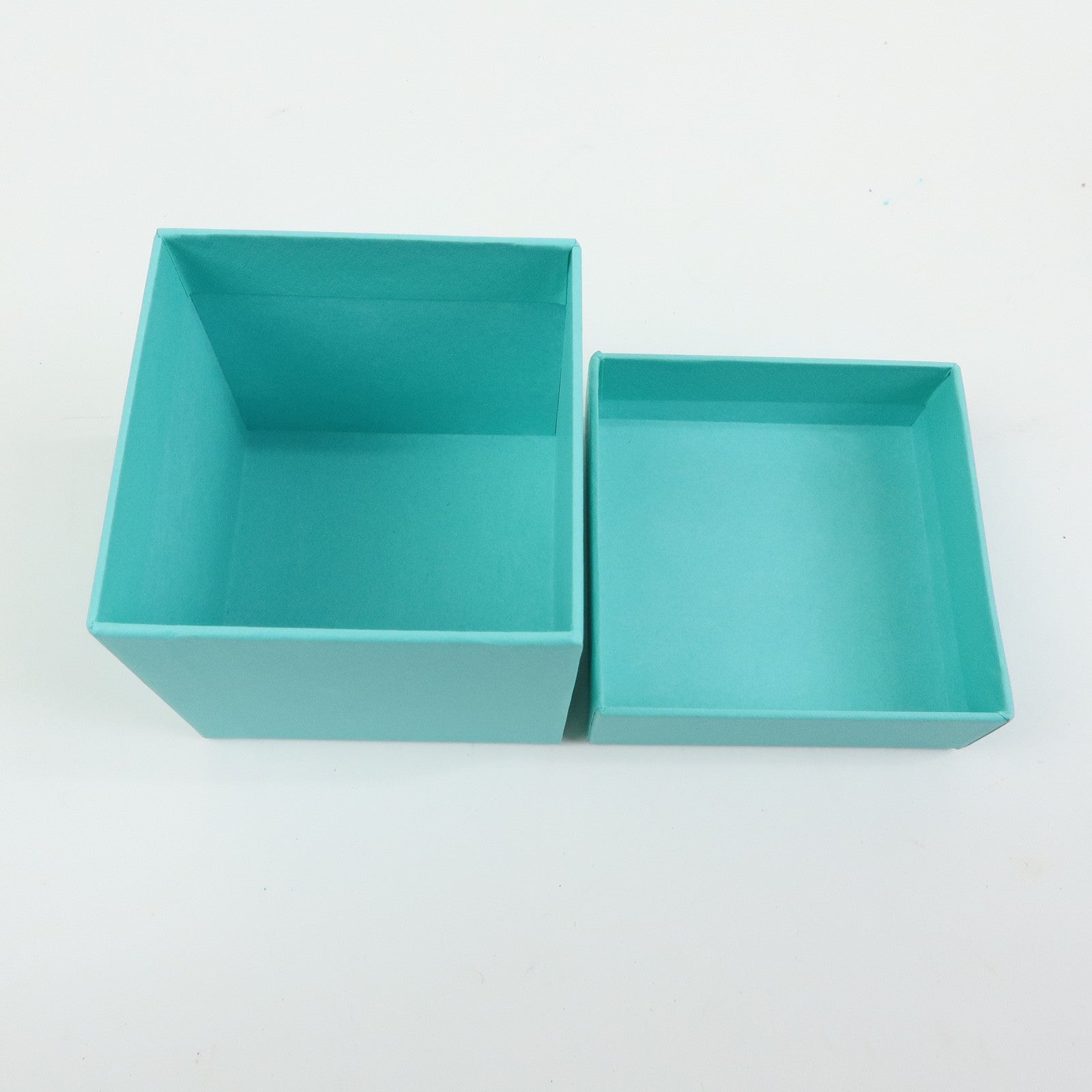 Tiffany&Co. Set of 3 Jewelry Box For Pair Ring Tiffany Blue