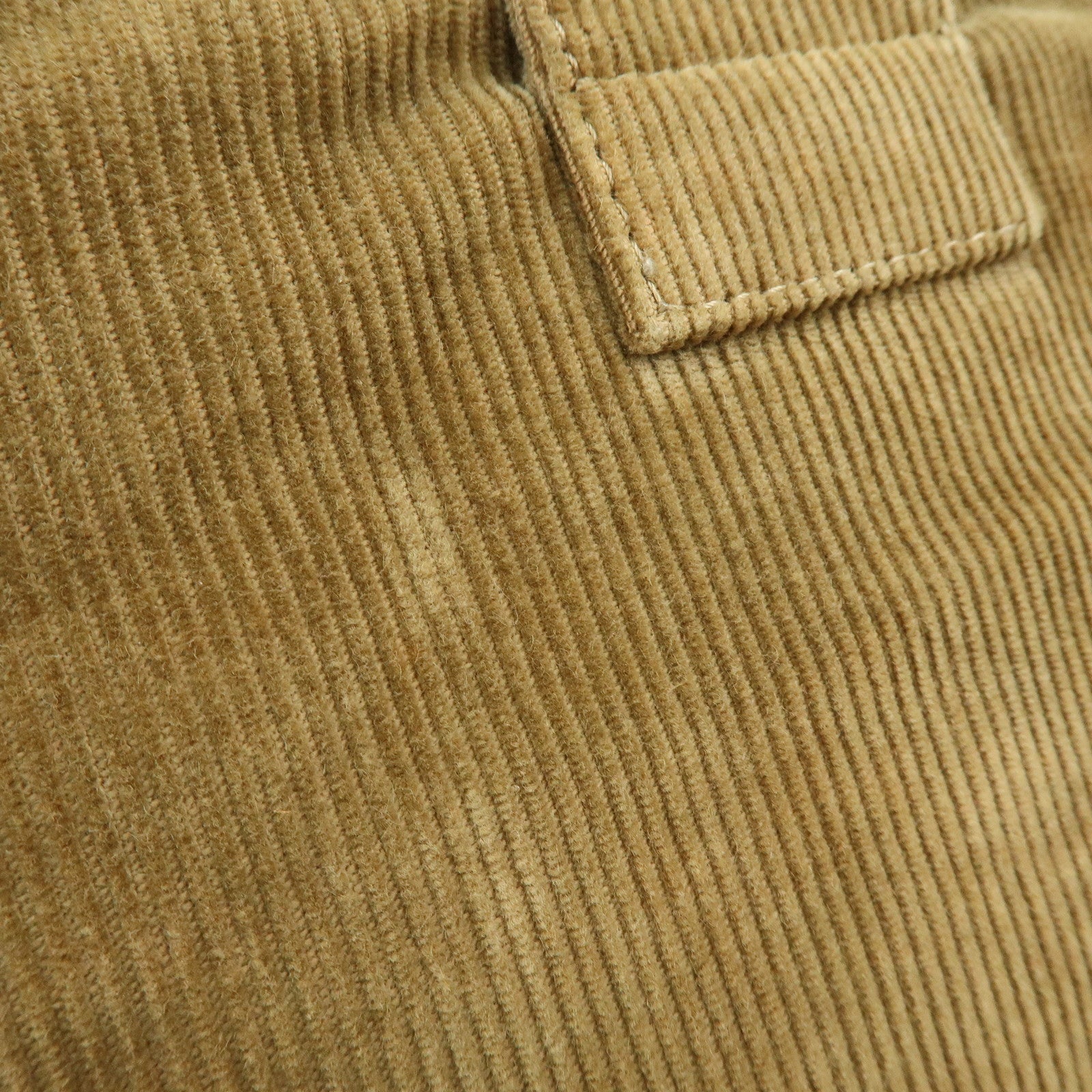 FENDI Corduroy Shoulder Bag Hand Bag Light Brown 26686
