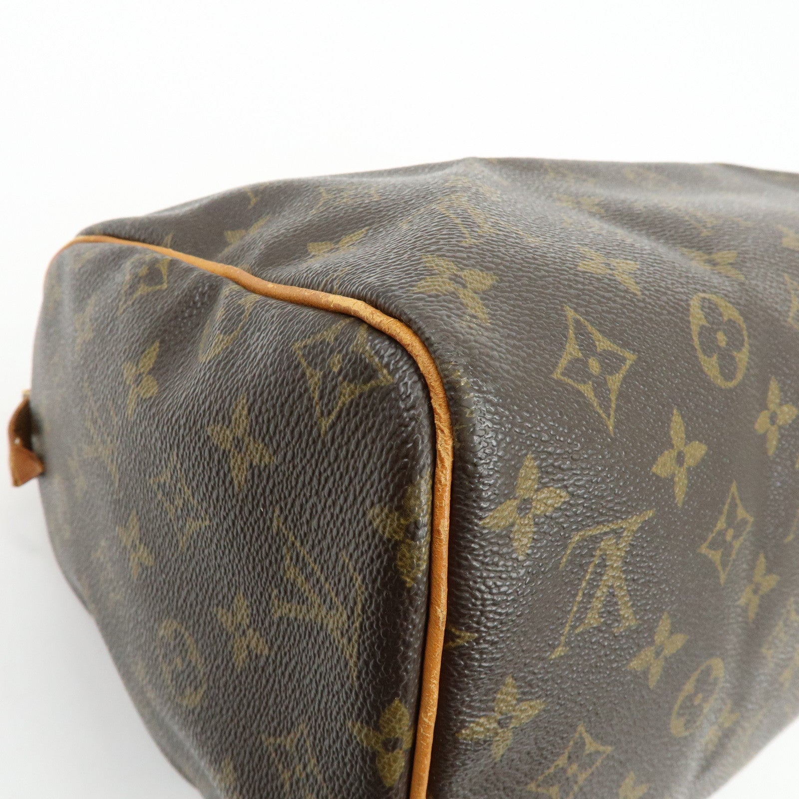 Louis Vuitton Monogram Speedy 30 Boston Bag Hand Bag Brown M41526