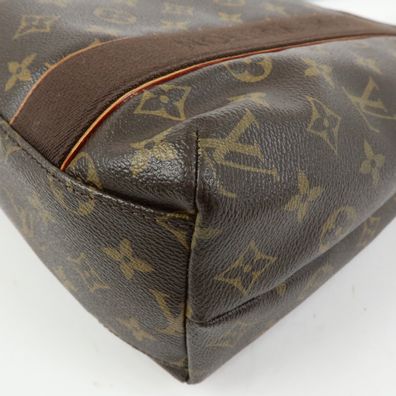 Louis Vuitton Monogram Cabas Beaubourg Tote Bag Brown M53013
