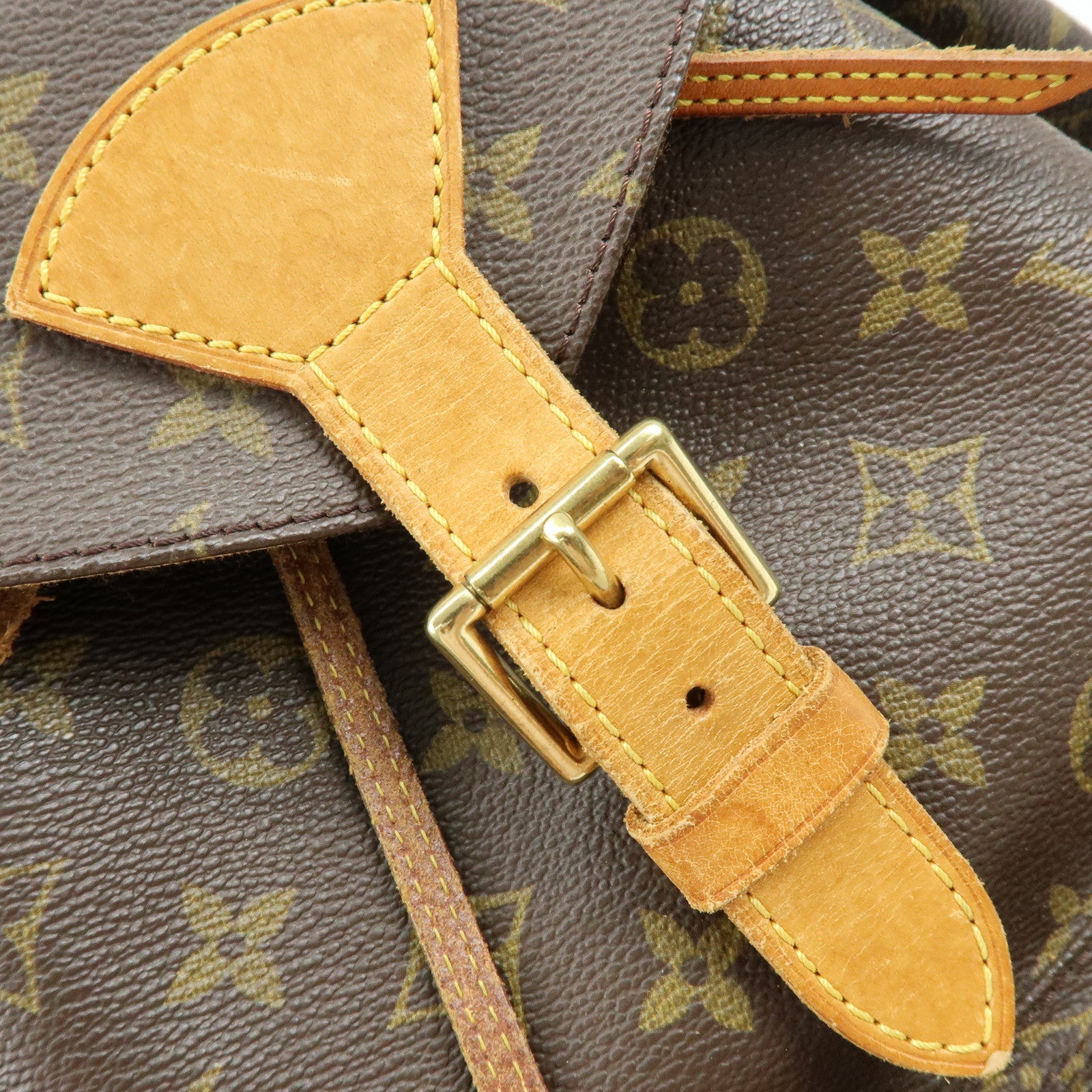 Louis Vuitton Monogram Montsouris GM Backpack Brown M51135