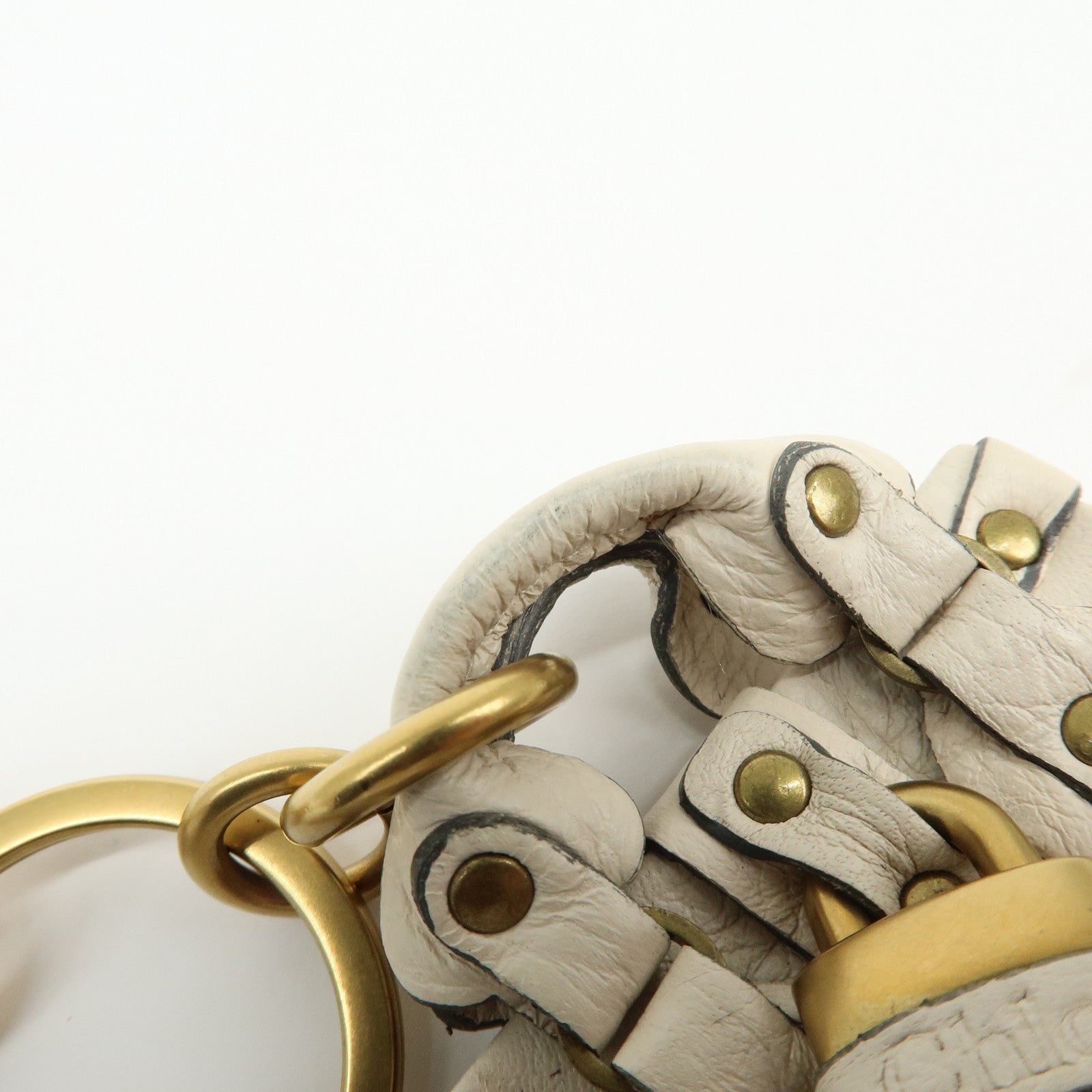 Chloe Mini Paddington Leather Metal Bag Charm Key Charm 7APC96 7E422
