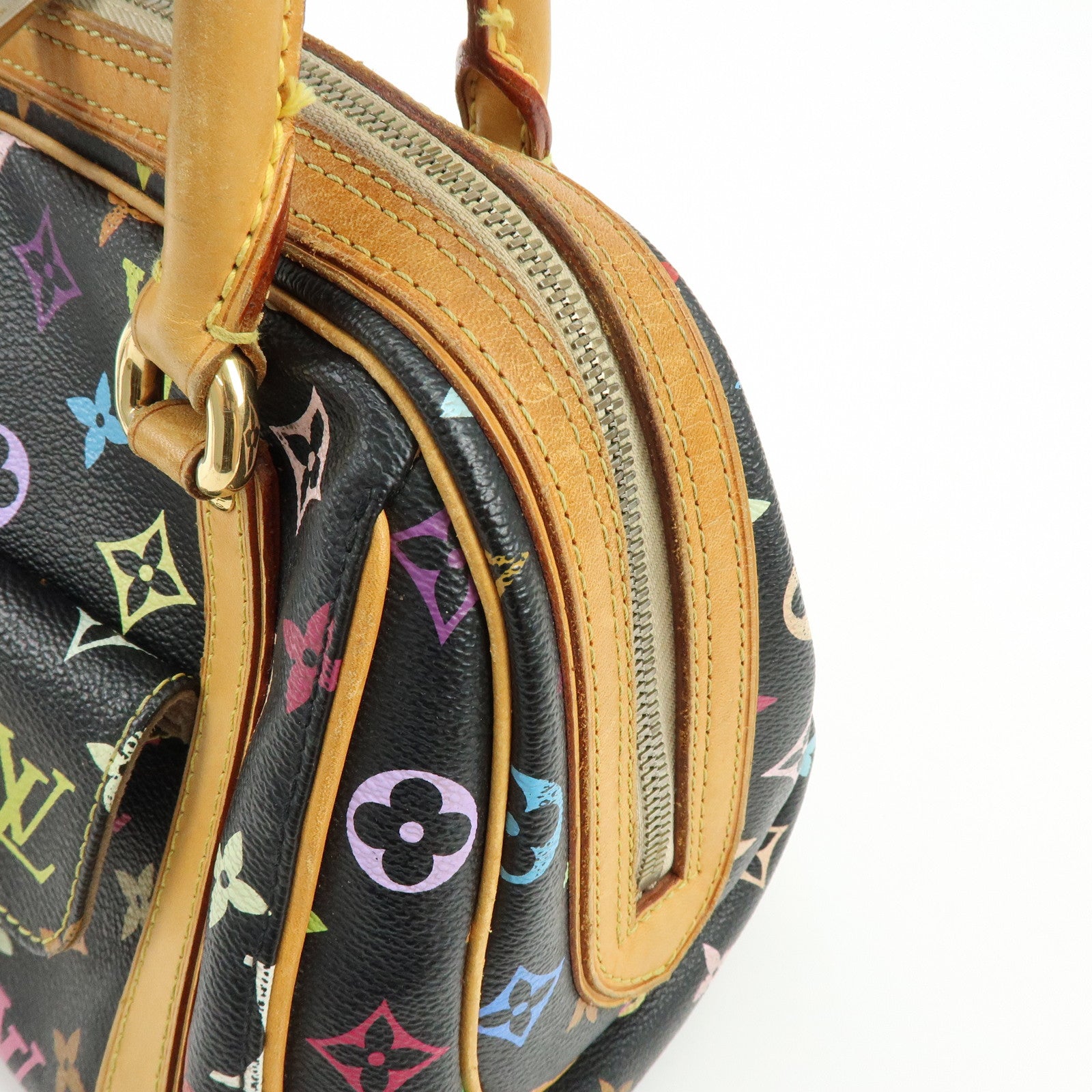 Louis Vuitton Monogram Multicolor Priscilla Hand Bag Noir M40097