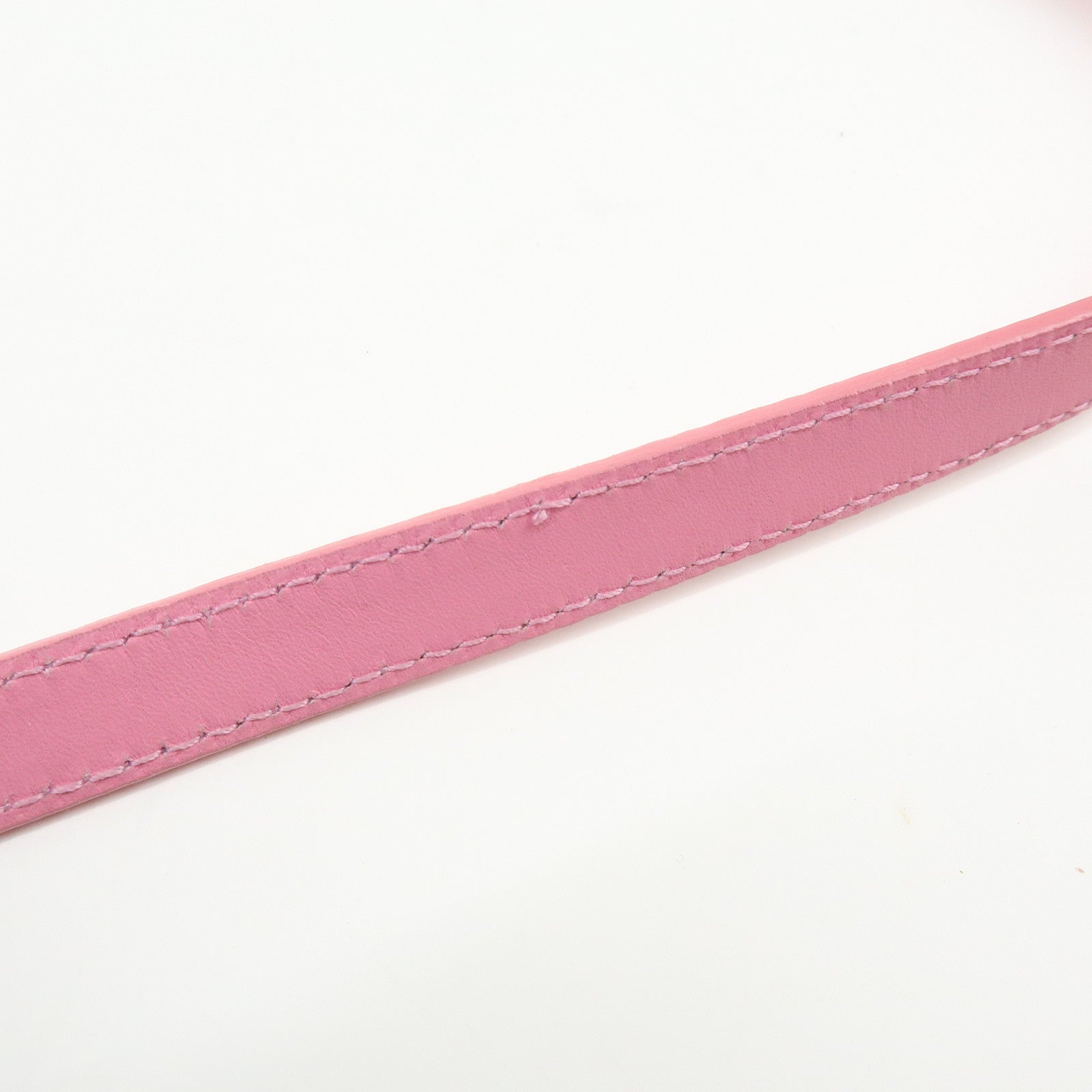 BVLGARI Logomania Canvas Leather Shoulder Bag Crossbody Bag Pink