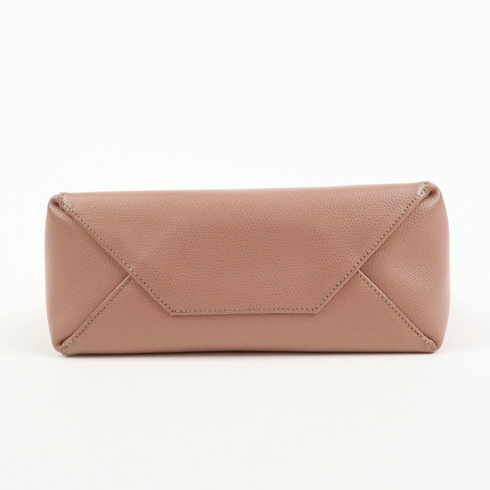 Celine Small Vertical Cabas Leather 2Way Bag Hand Bag Shoulder Bag Rose