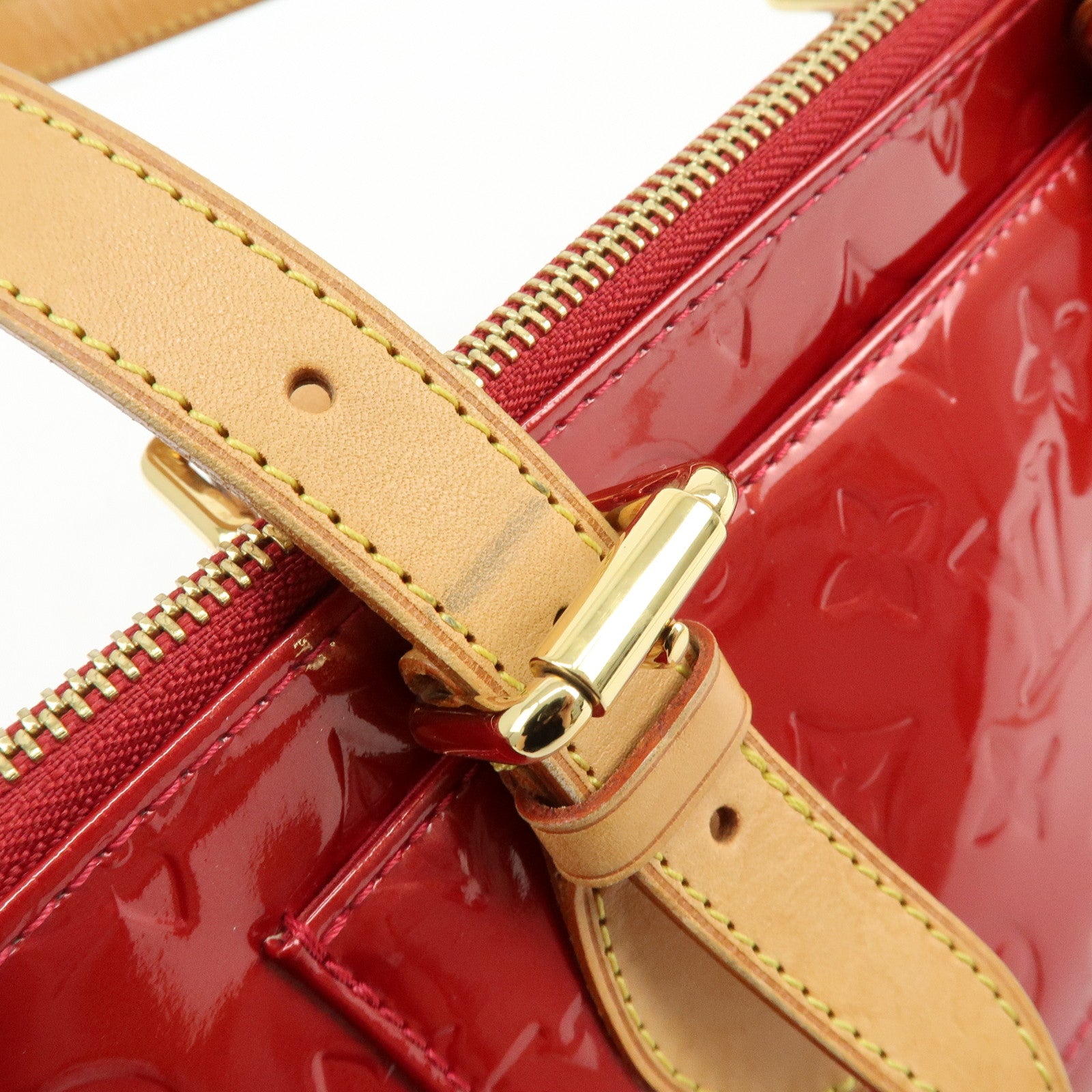 Louis Vuitton Vernis Rosewood Avenue Hand Bag Pomme D'Amour M93507
