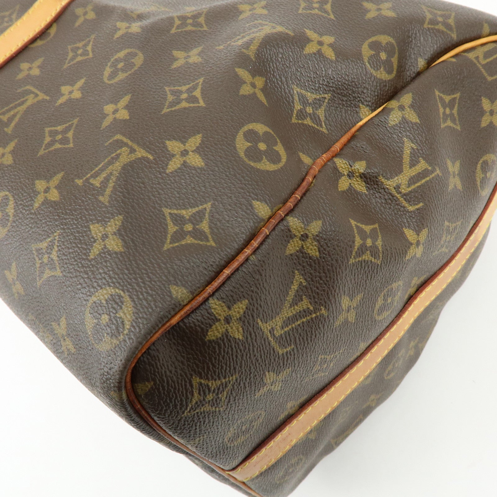 Louis Vuitton Monogram Keep All Bandouliere 50 Boston Bag M41416