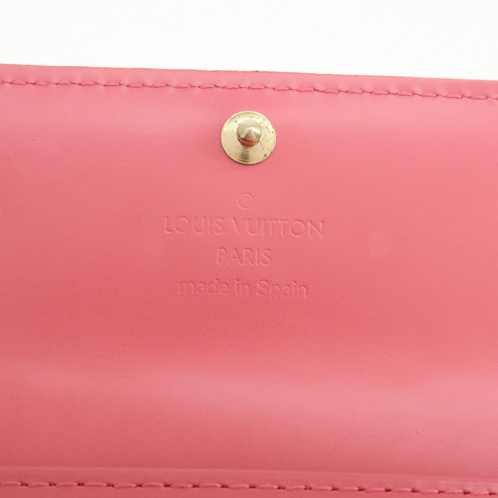 Louis Vuitton Monogram Vernis Multicle 4 Rings Key Case M9145F