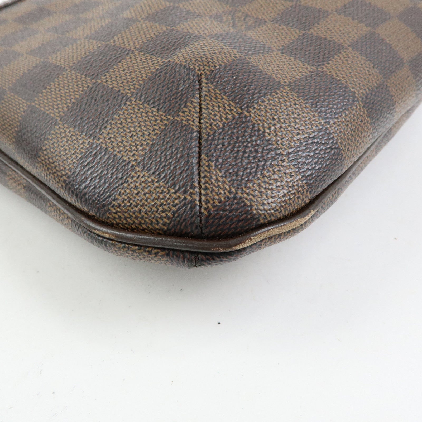 Louis Vuitton Damier Ebene Bloomsbury PM Shoulder Bag Brown N42251