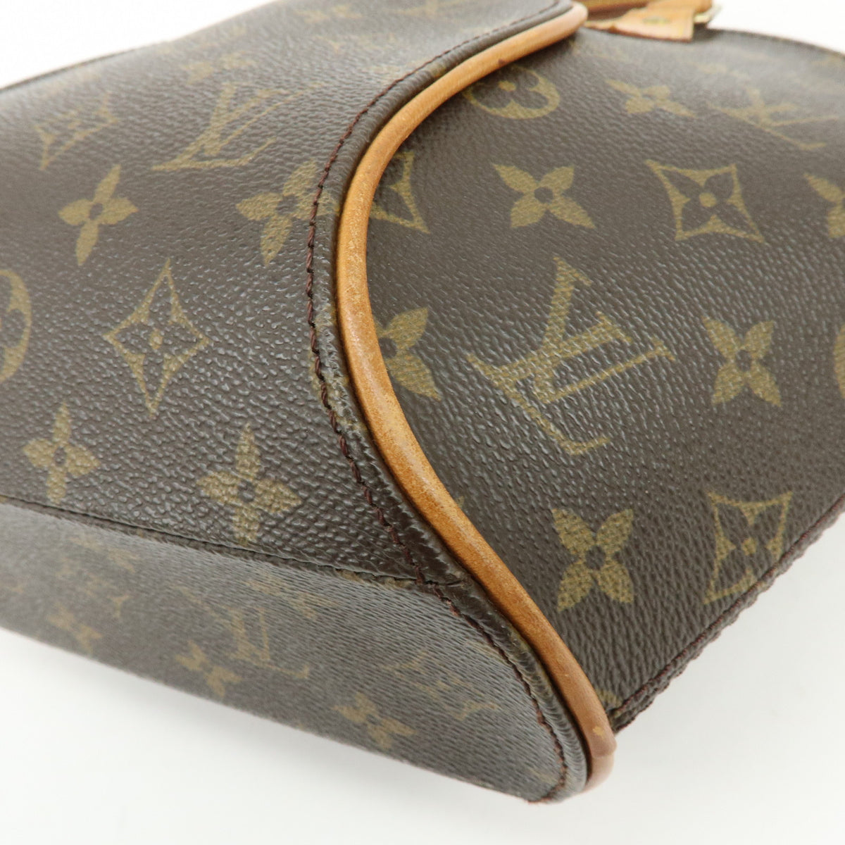 Louis Vuitton Monogram Ellipse PM Hand Bag Brown M51127