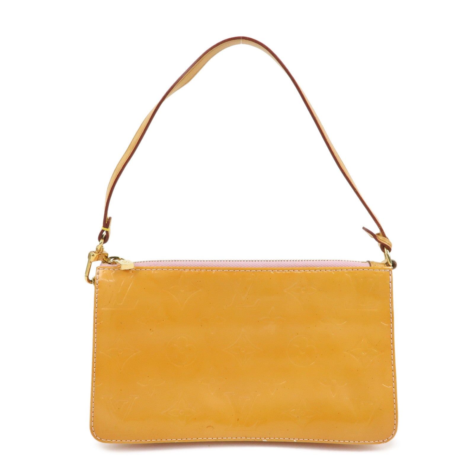 Louis Vuitton Monogram Vernis Lexington Accessoires Pouch Orange M91057