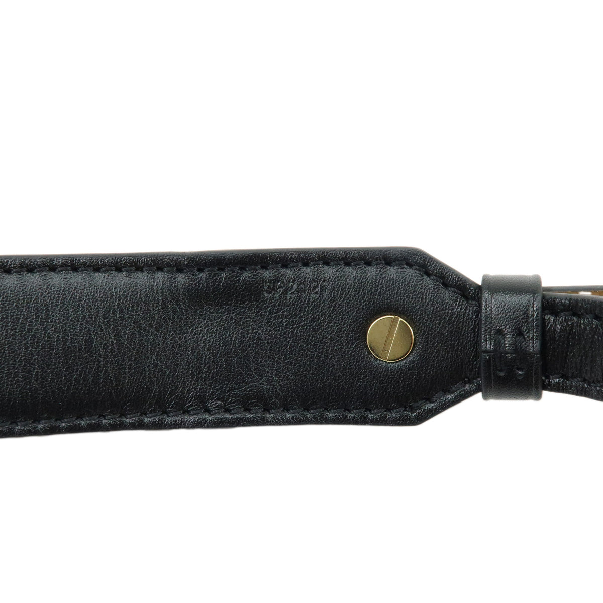 Louis Vuitton Monogram Reverse Canvas Leather Shoulder Strap XL J02371