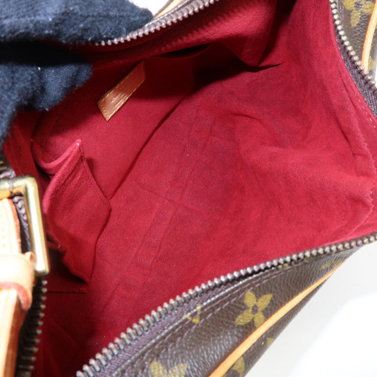 Louis Vuitton Monogram Croissant MM Shoulder Bag Hand Bag Brown M51512
