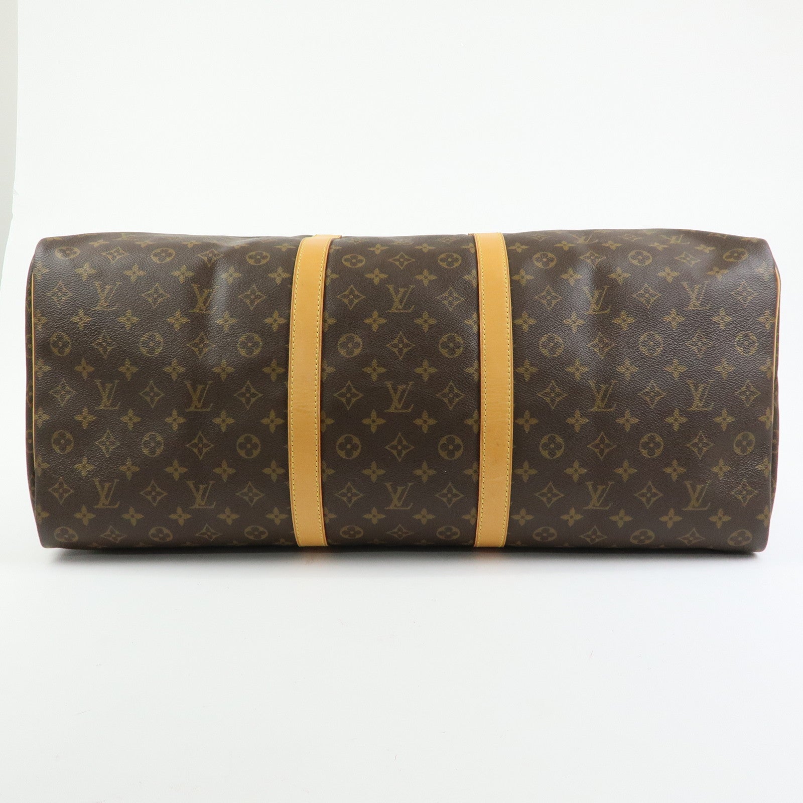 Louis Vuitton Monogram Keep All 60 Boston Bag Brown M41422