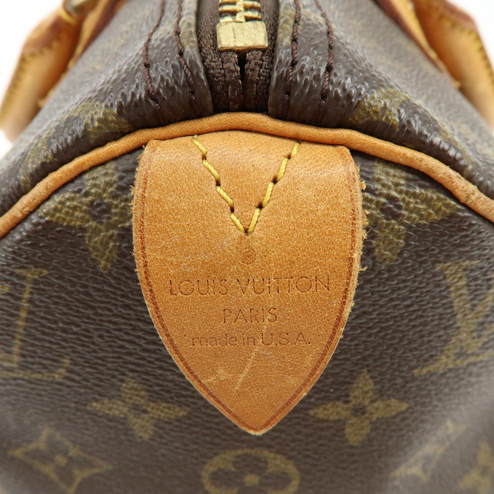Louis Vuitton Monogram Speedy 30 Boston Bag Hand Bag Brown M41526
