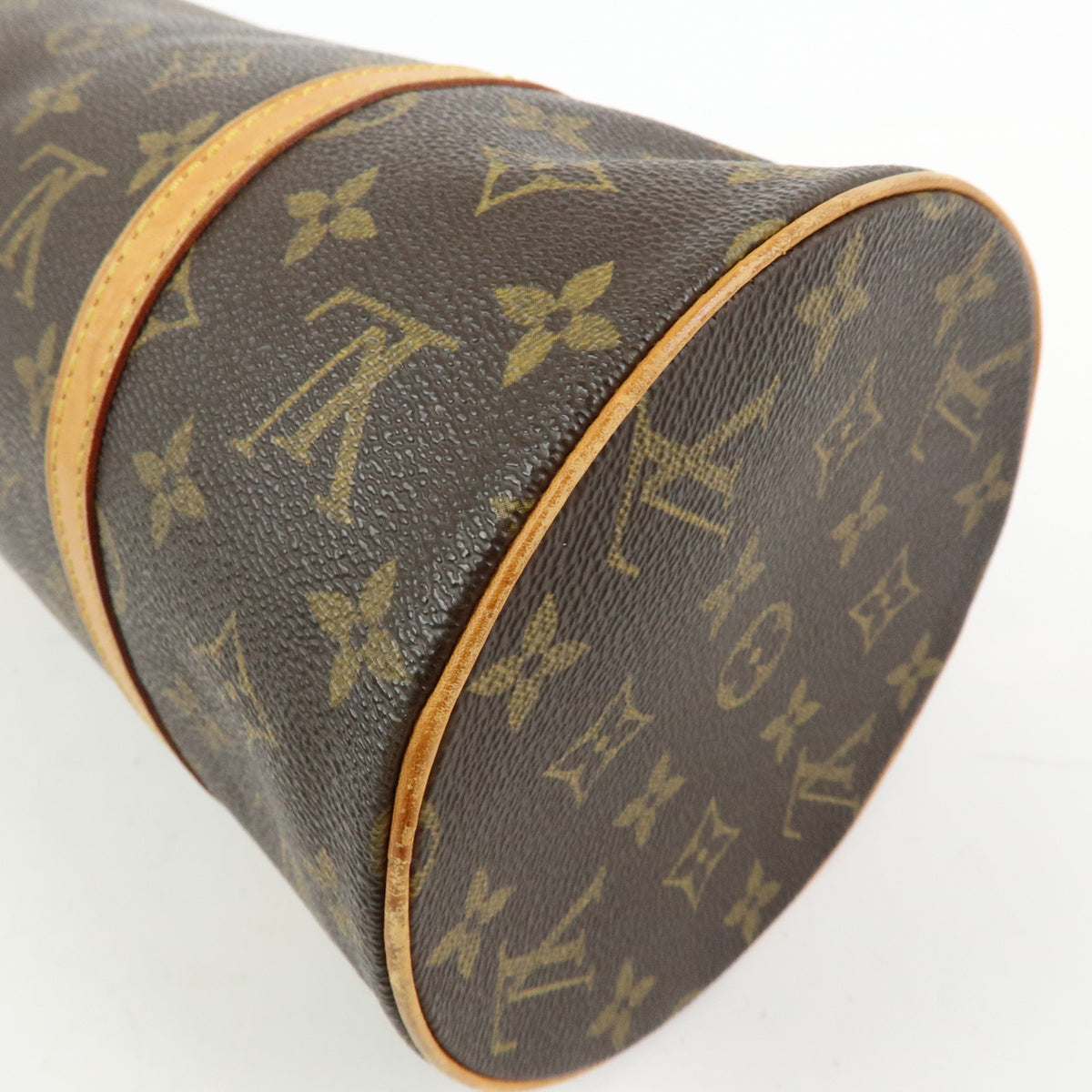 Louis Vuitton Monogram Papillon 30 Hand Bag Brown M51385