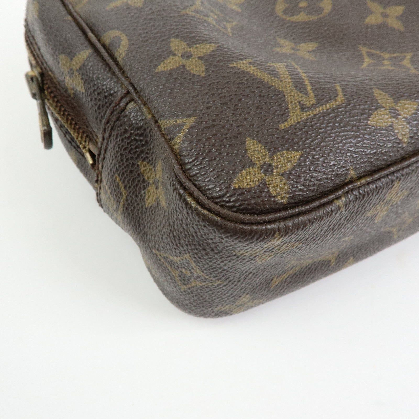 Louis Vuitton Monogram Trousse Toilette 23 Pouch Brown M47524