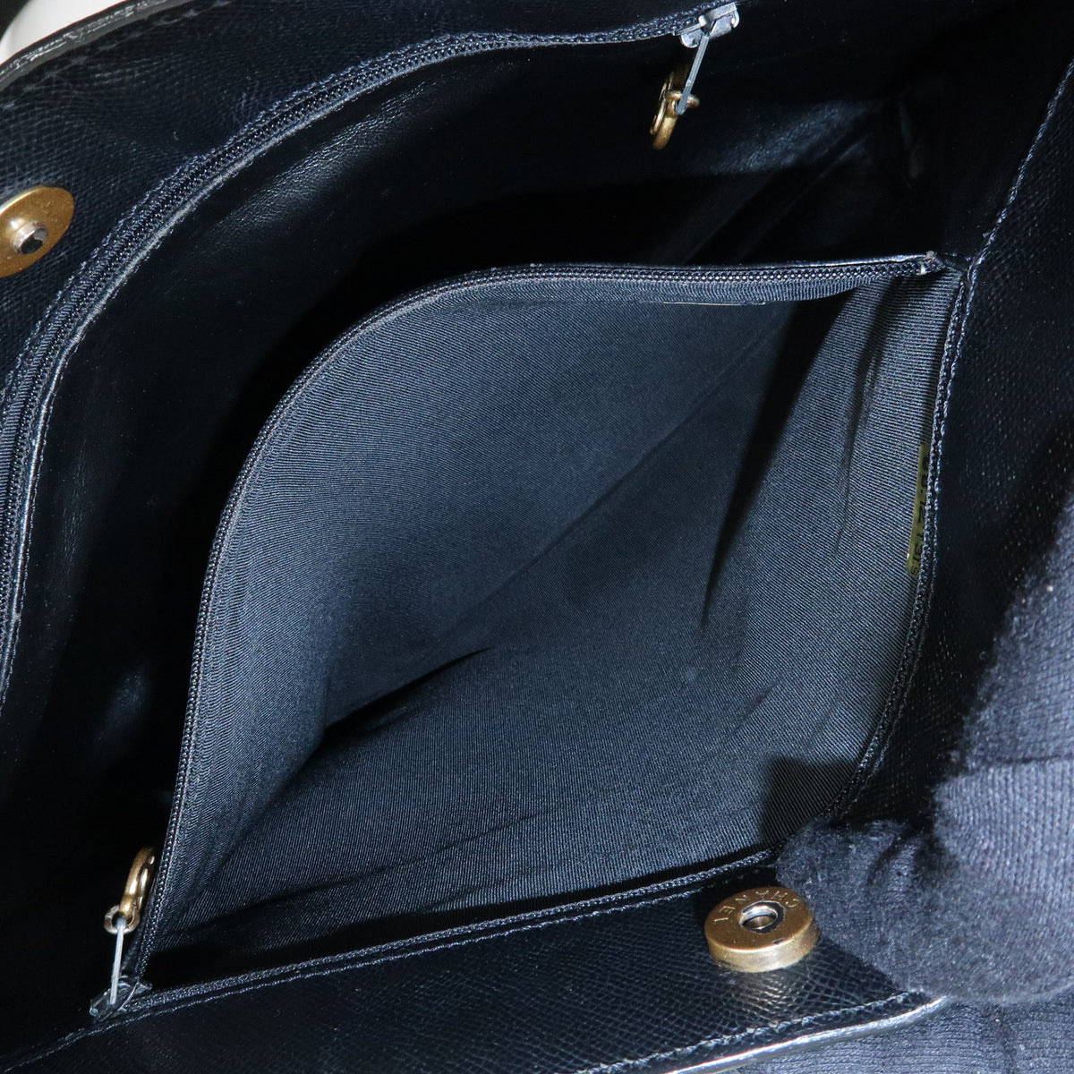 CHANEL Caviarskin Shoulder Bag Tote Bag Hand Bag Black