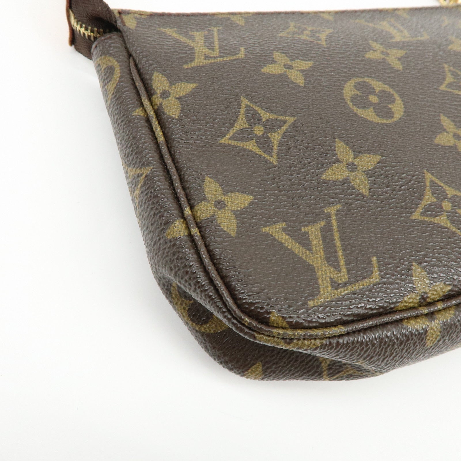 Louis Vuitton Monogram Pochette Accessoires Pouch Hand Bag M51980