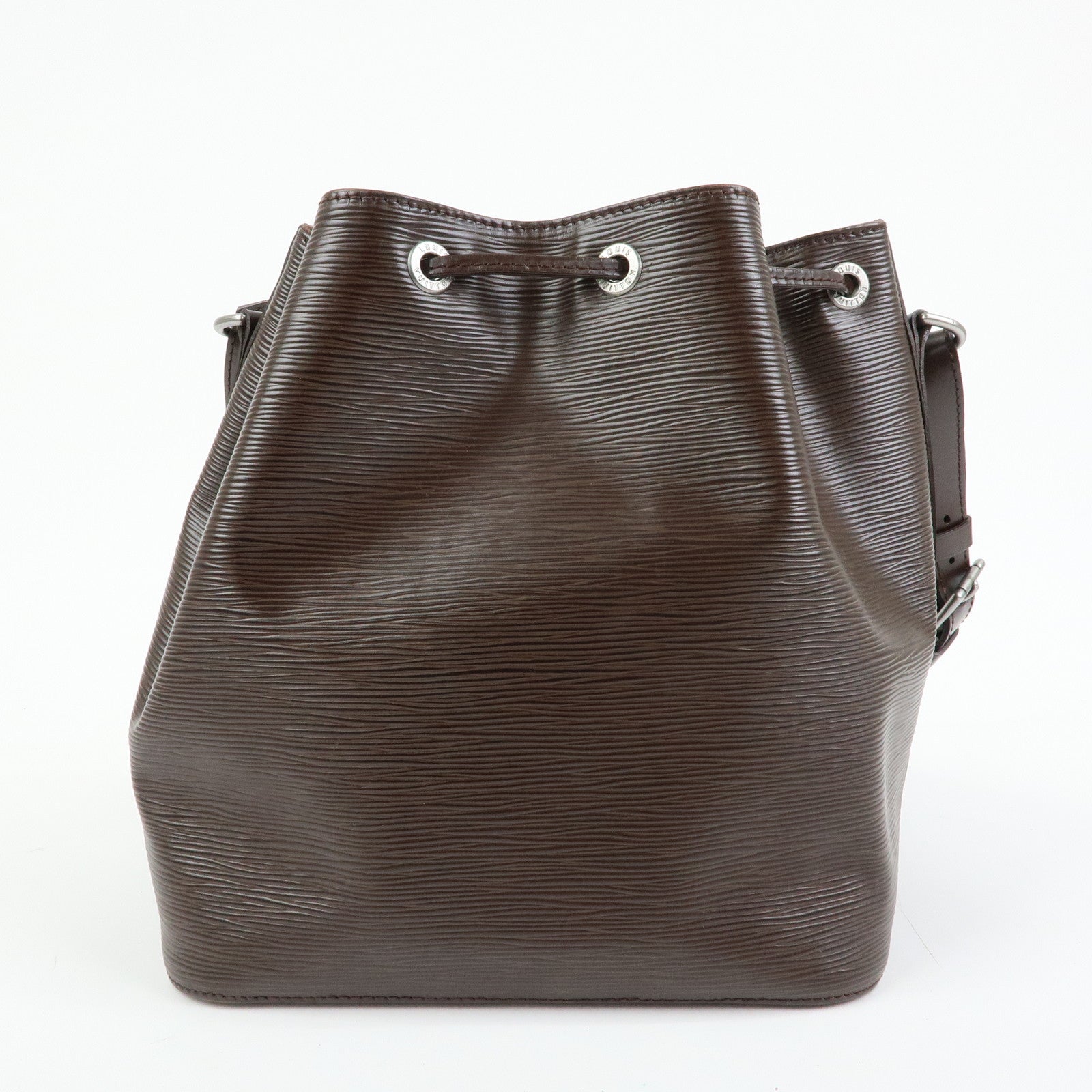 Louis Vuitton Epi Petit Noe Leather Shoulder Bag Mocha M5901D