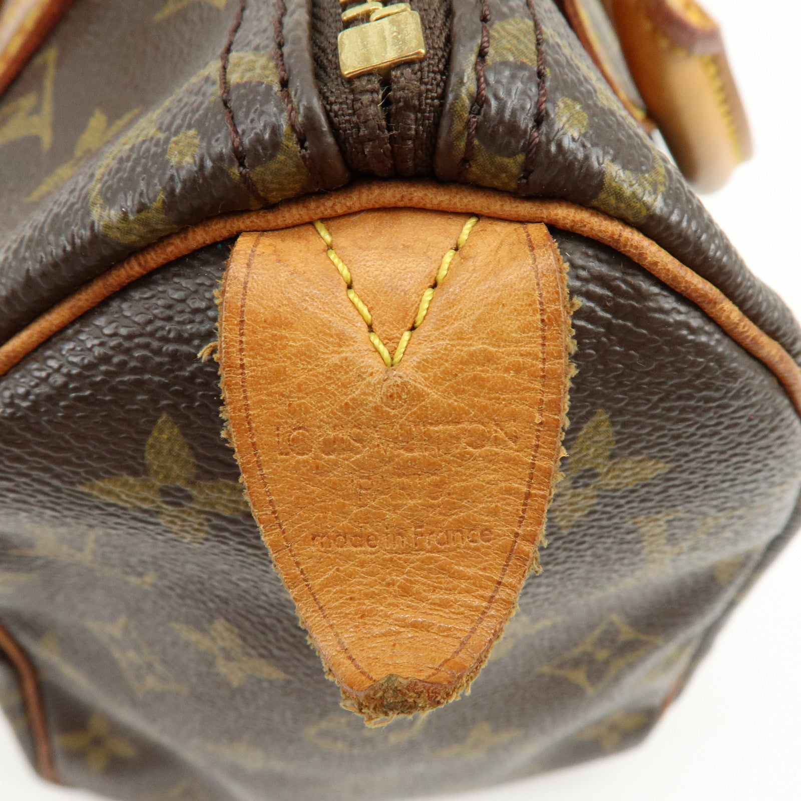 Louis Vuitton Monogram Speedy 25 Boston Bag Hand Bag Brown M41528